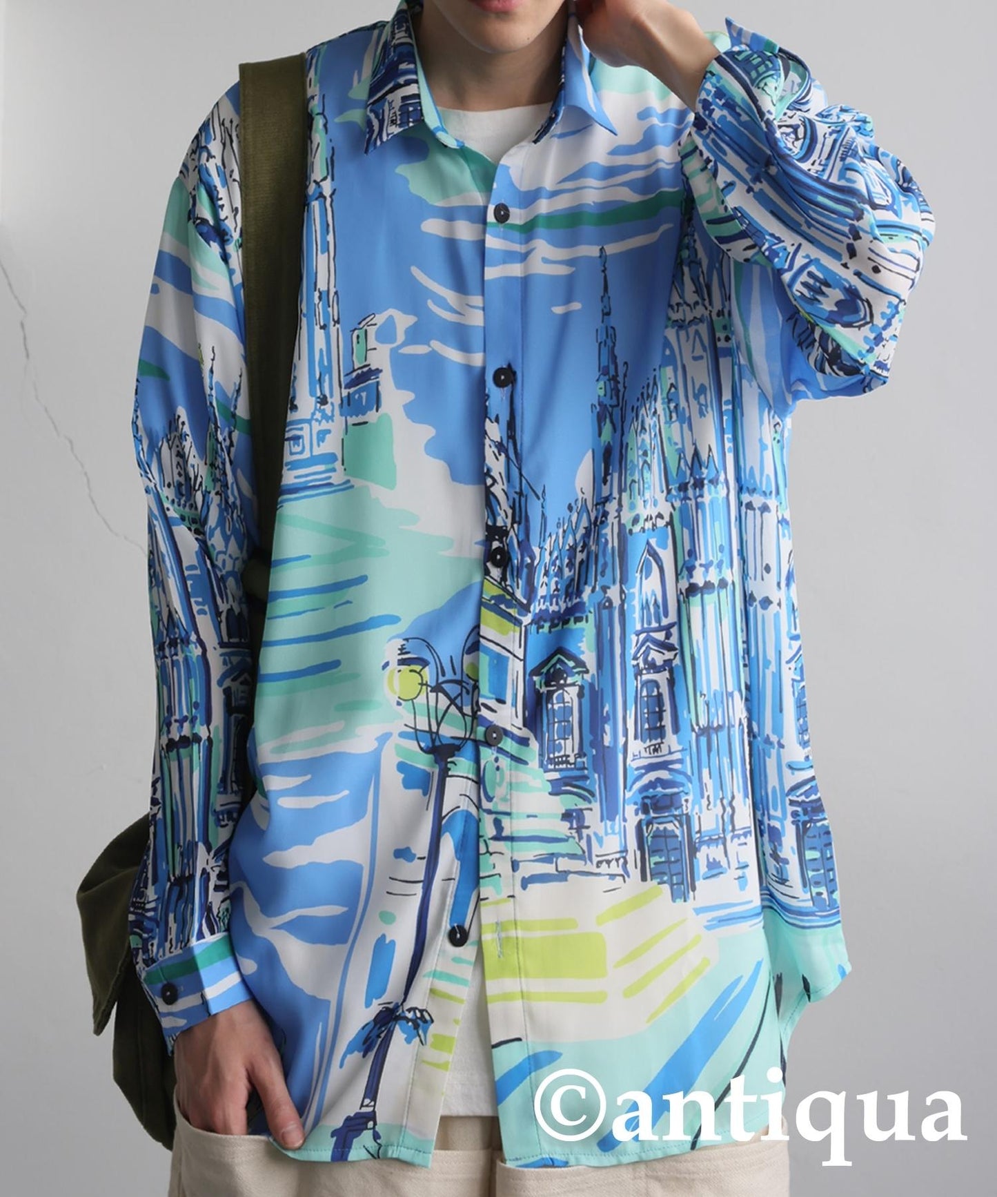 Men's City Pattern Shirt