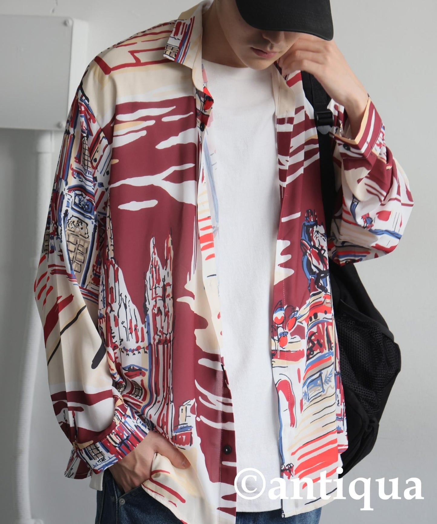 Men's City Pattern Shirt