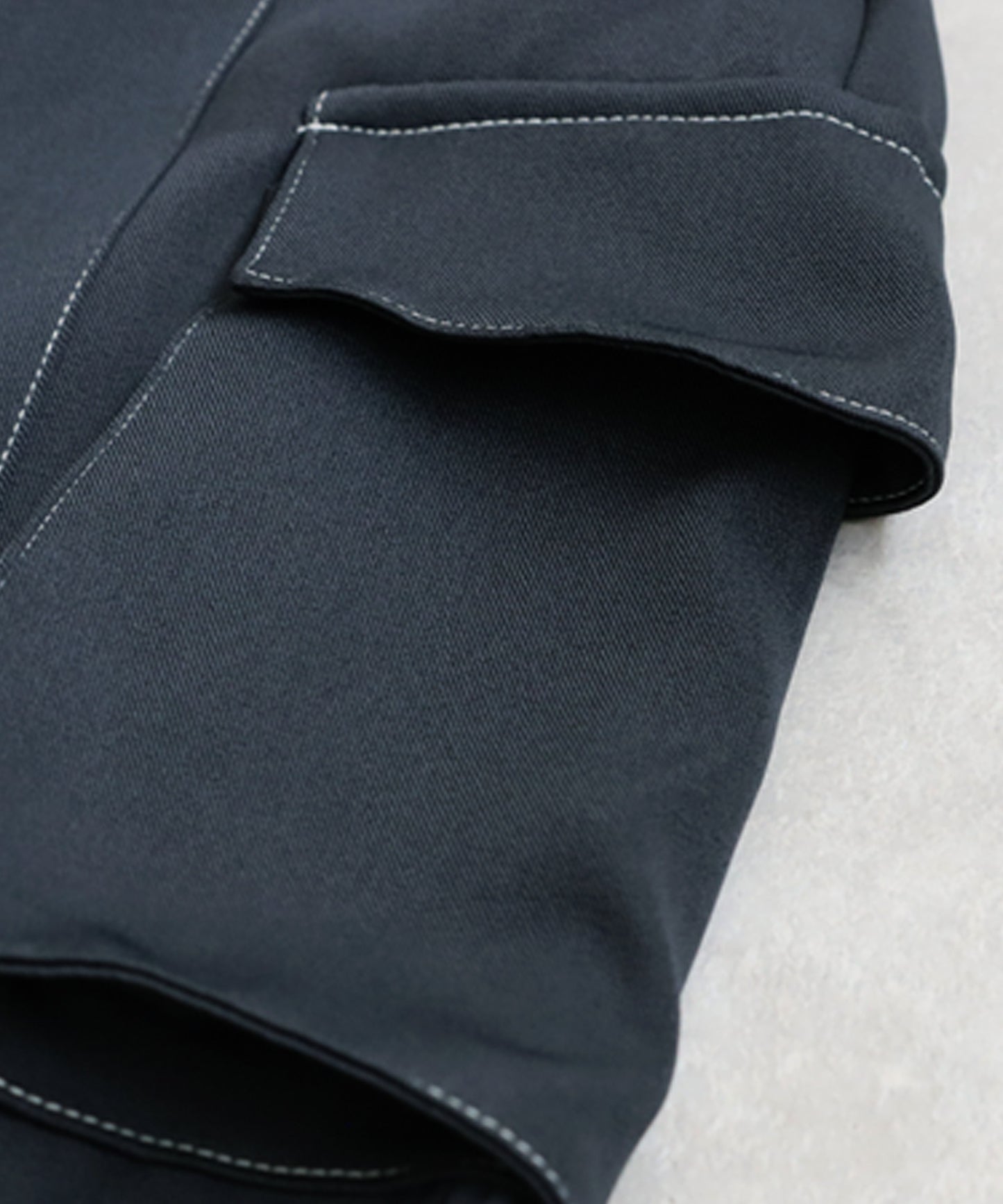 White Stitch Cargo Pants Men's