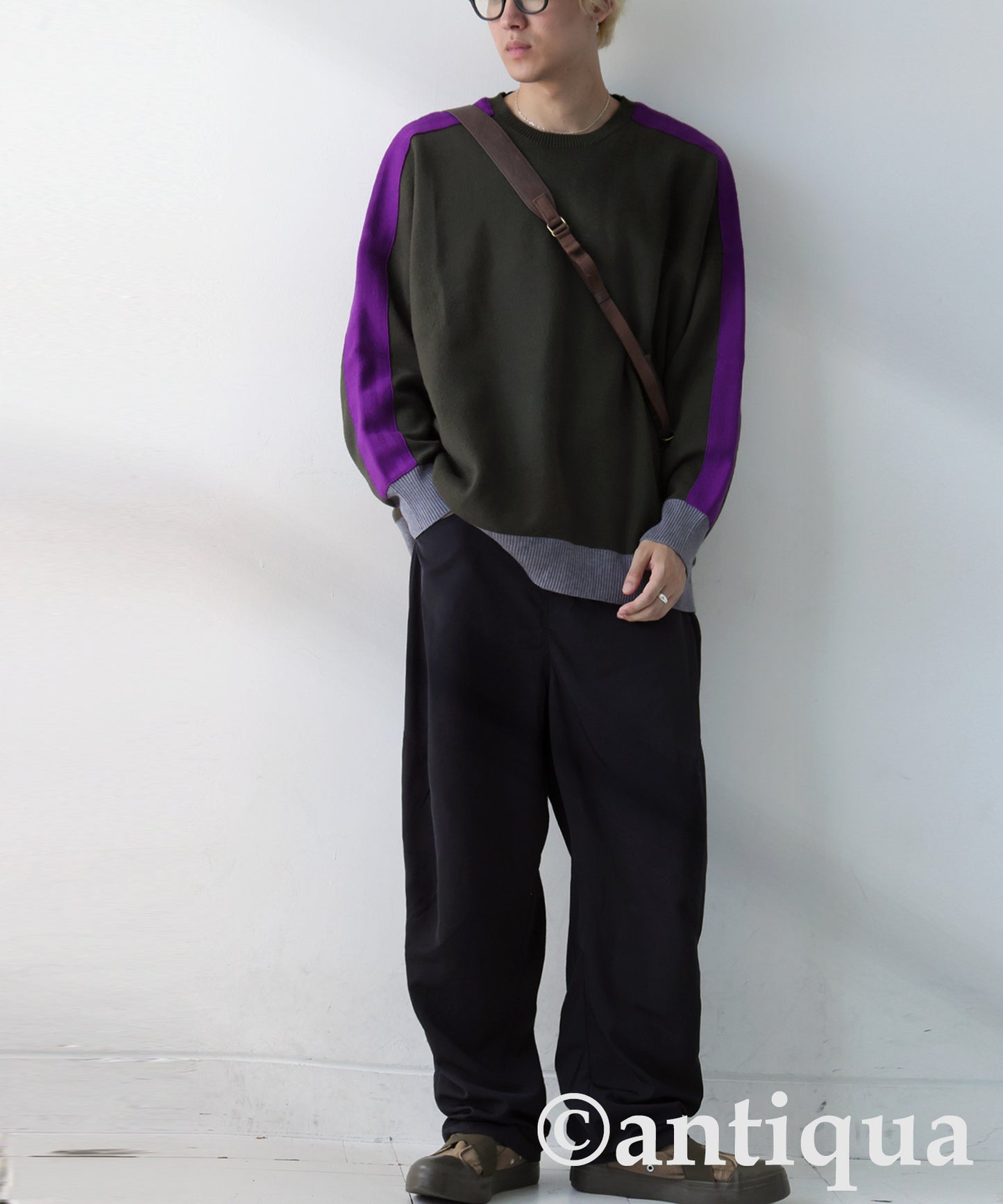 White Stitch Cargo Pants Men's