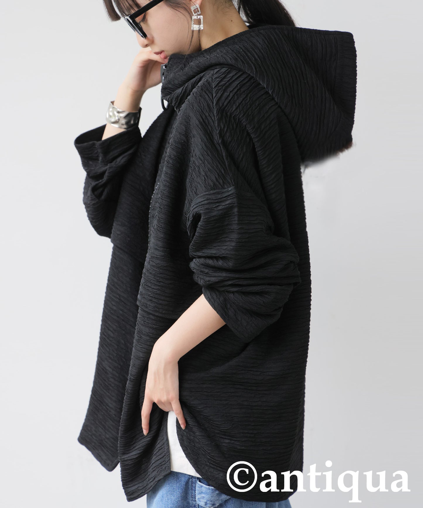 Big Zipper Hoodie Ladies