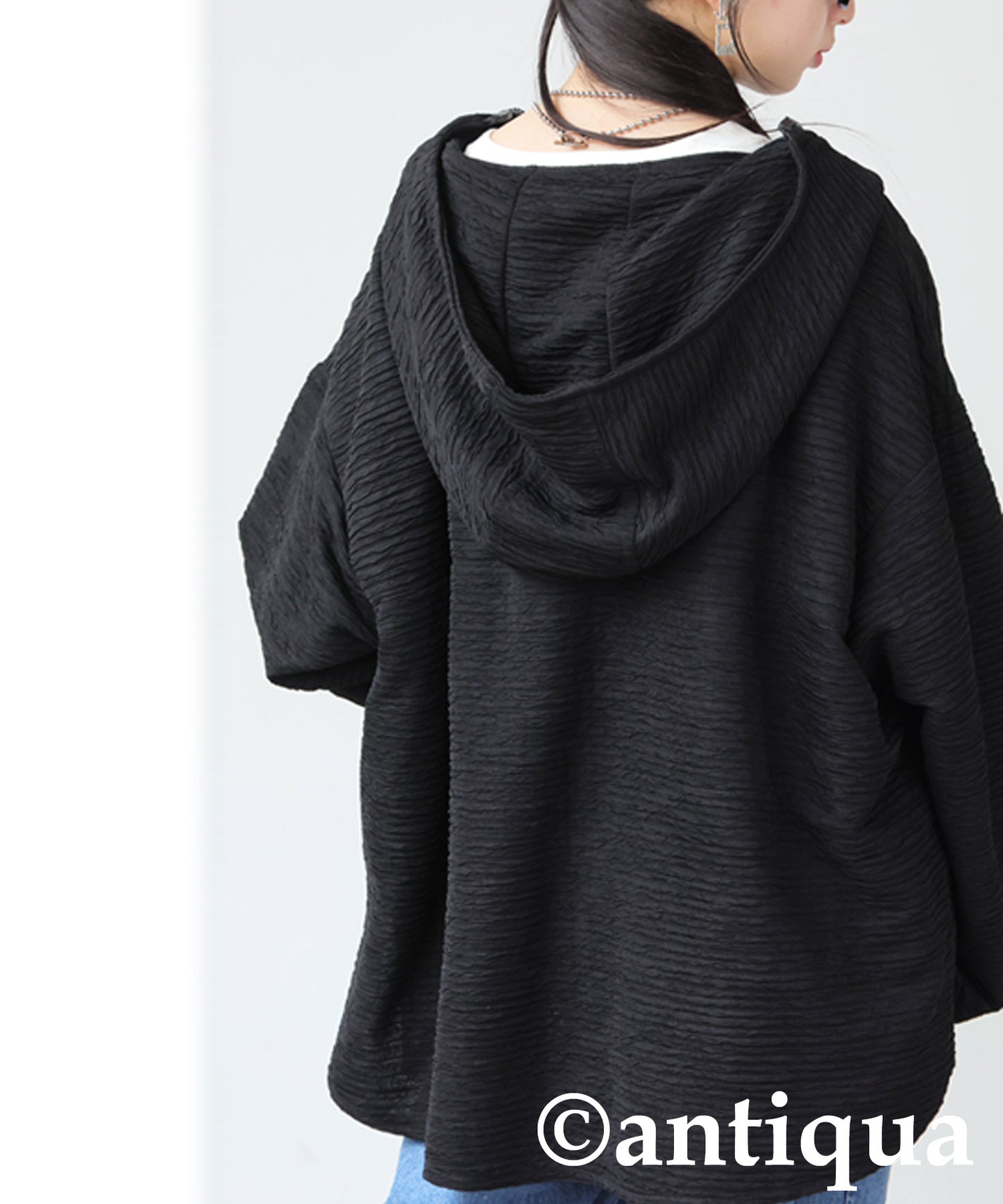 Big Zipper Hoodie Ladies