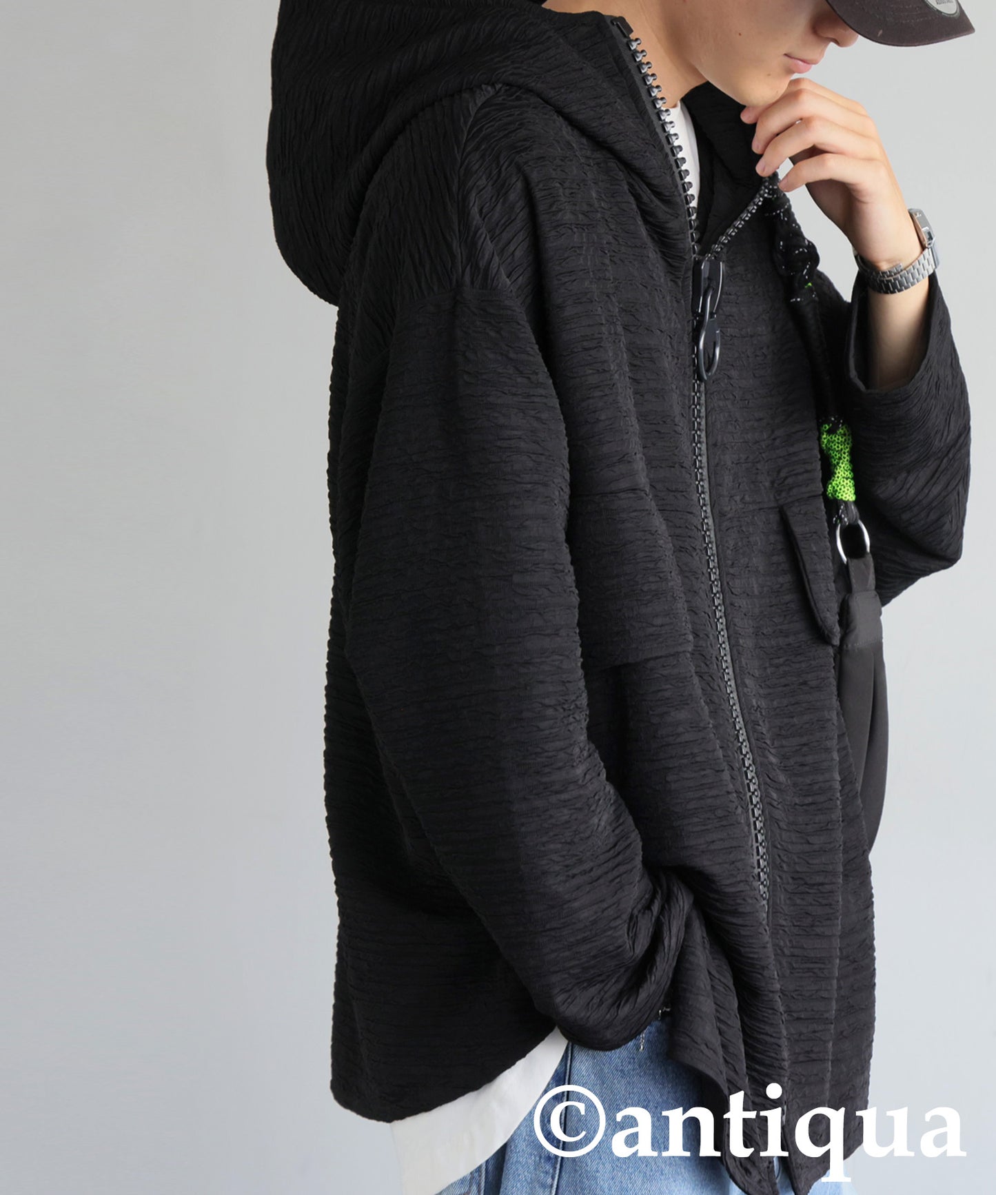 Big Zipper Hoodie Men's