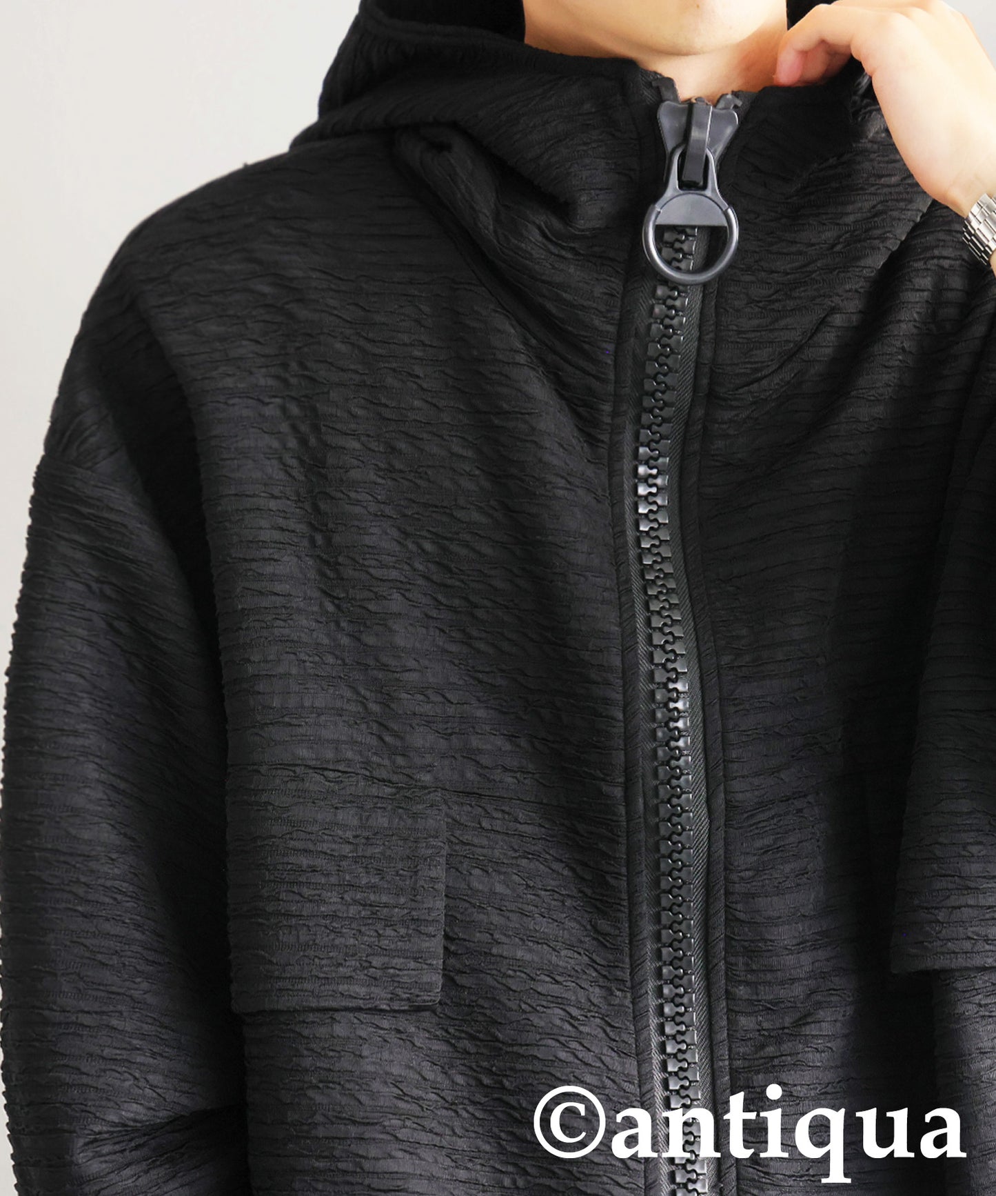 Big Zipper Hoodie Men's