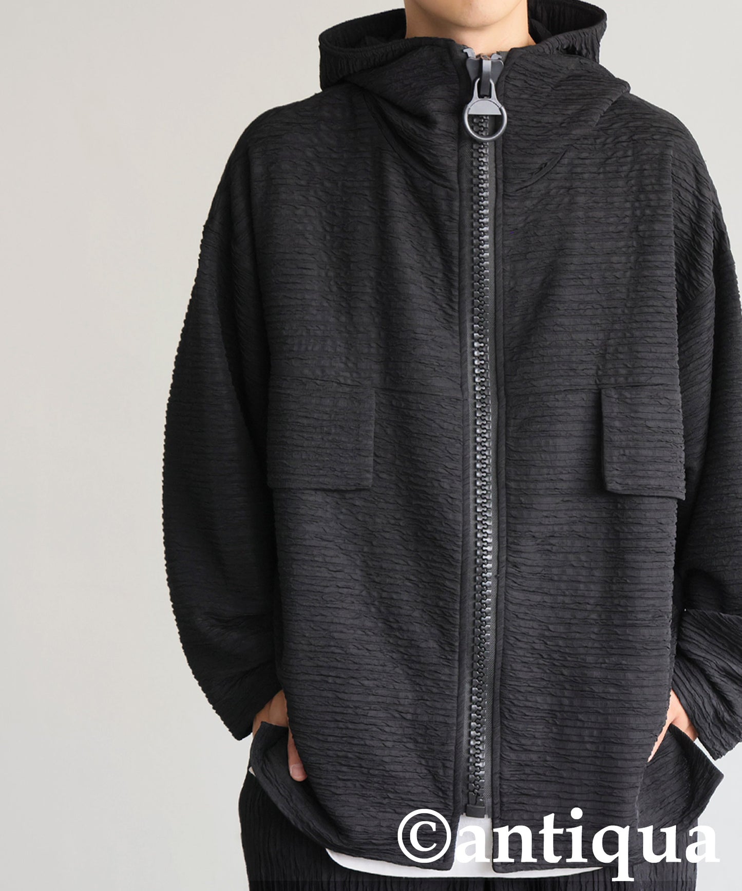 Big Zipper Hoodie Men's