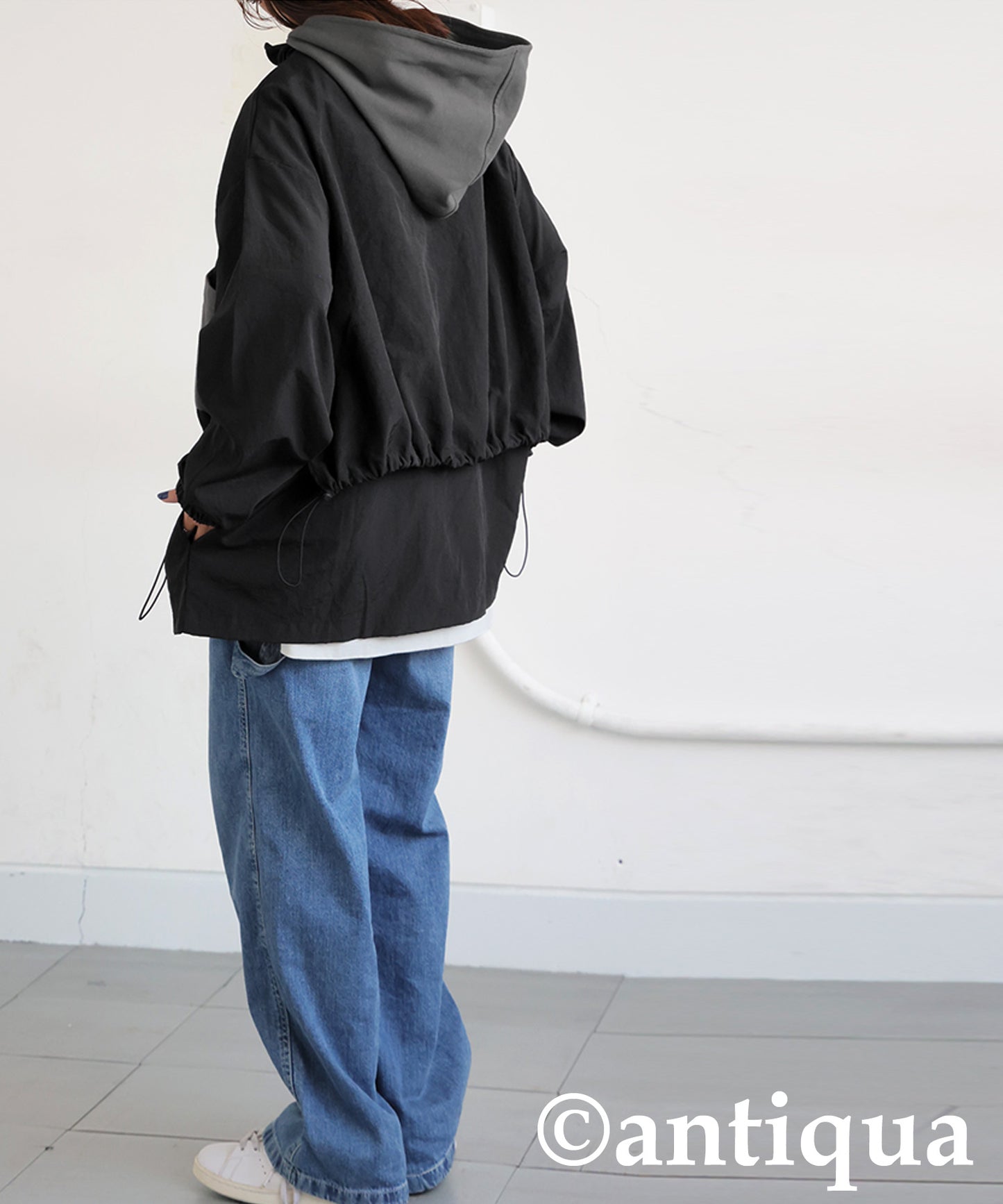 2Way Big Zipper Jacket Ladies