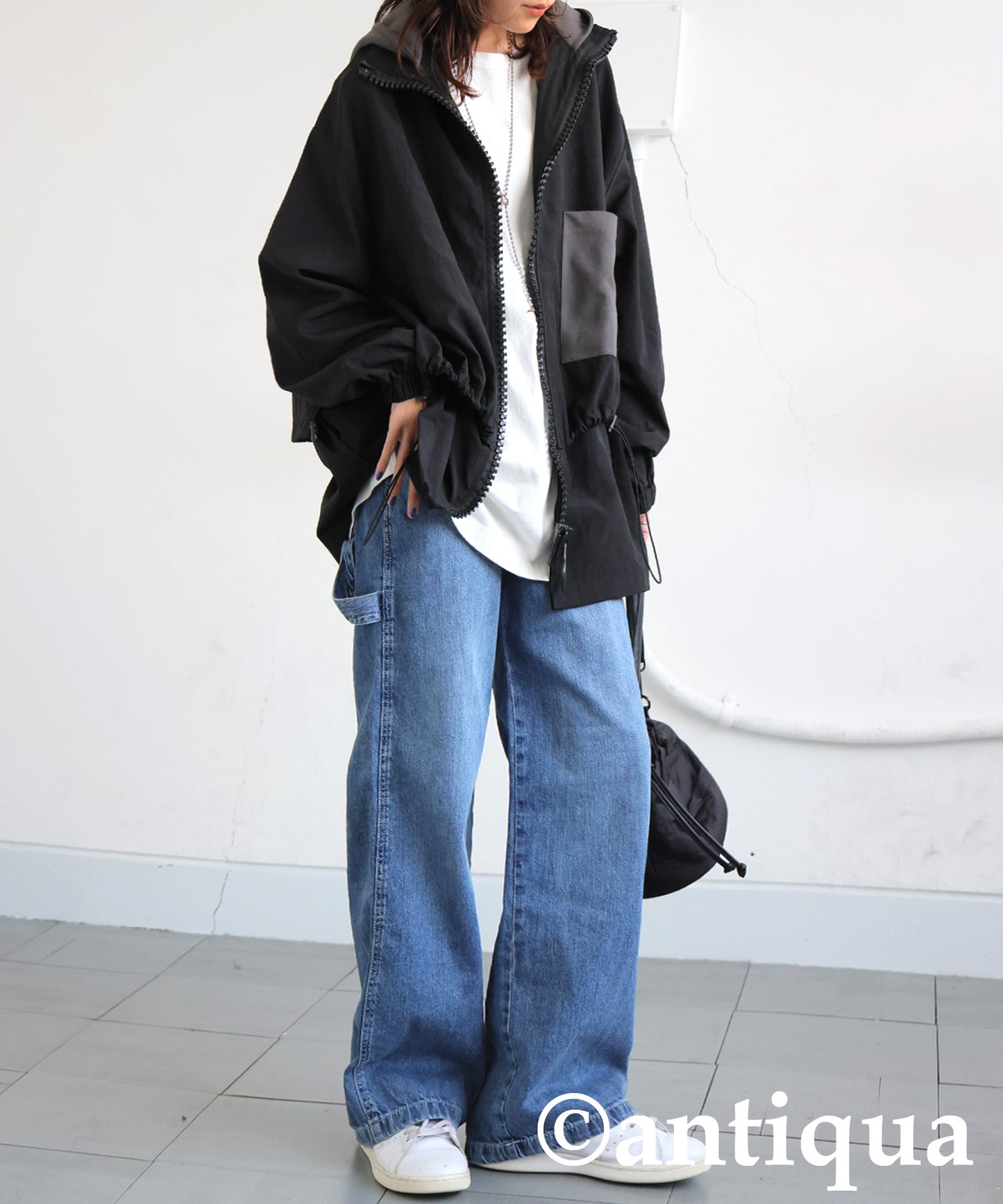 2Way Big Zipper Jacket Ladies