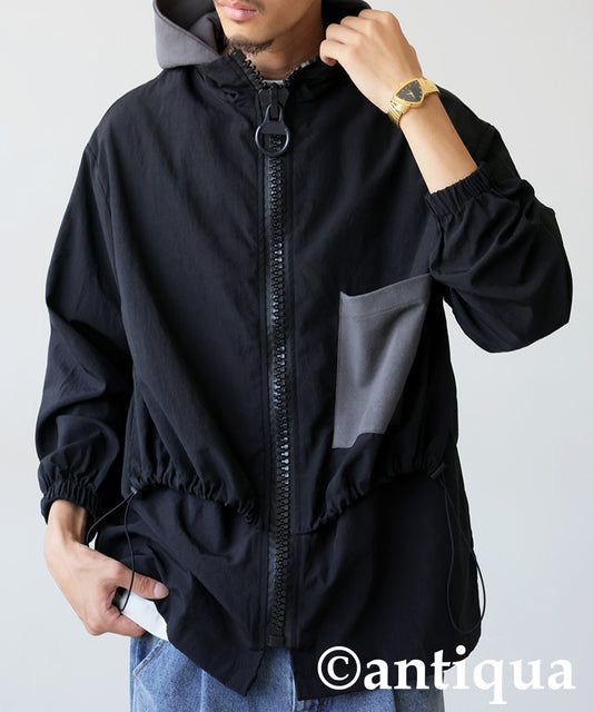 2Way Big Zipper Jacket Men's