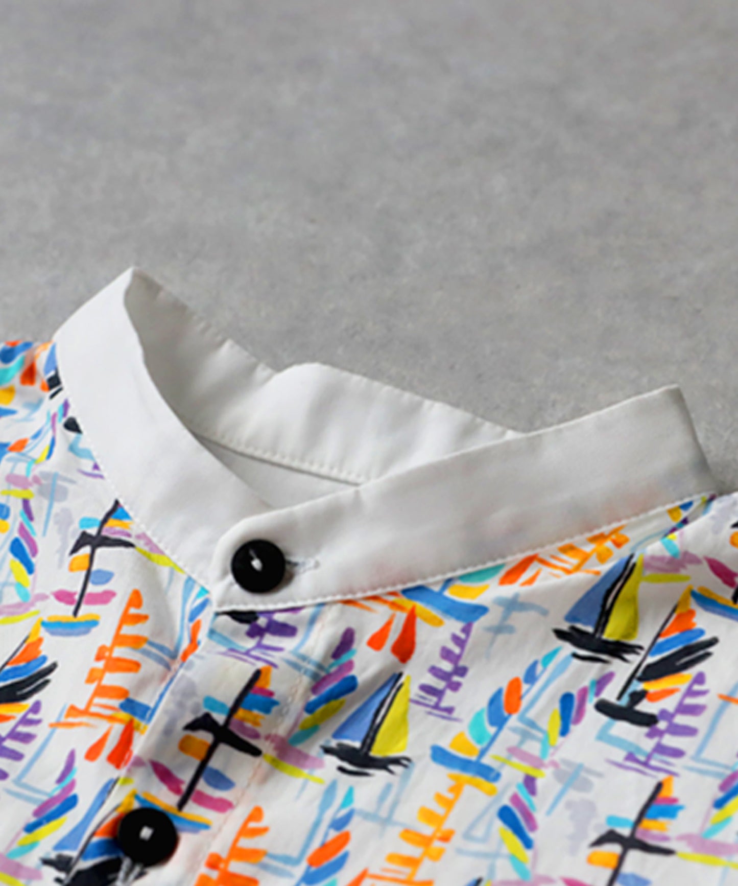 Men's Yacht Print Shirt