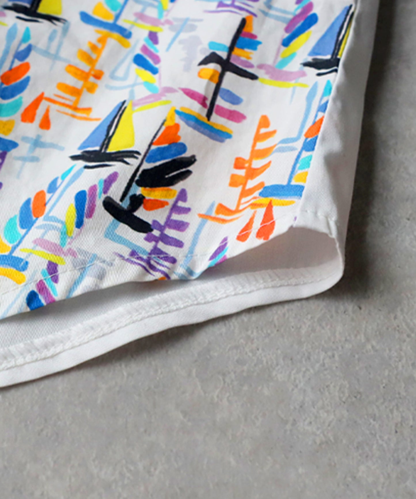 Men's Yacht Print Shirt