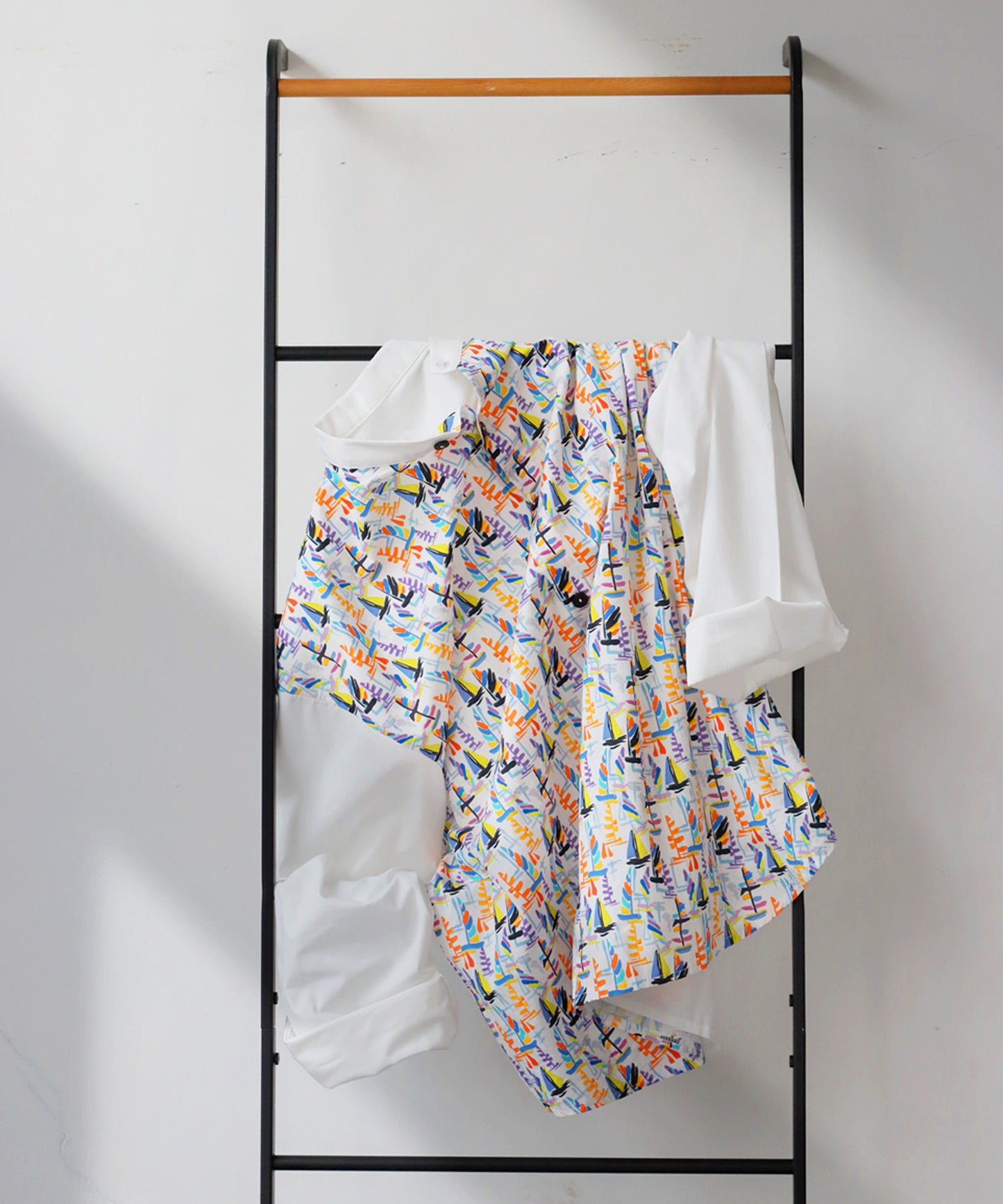 Men's Yacht Print Shirt