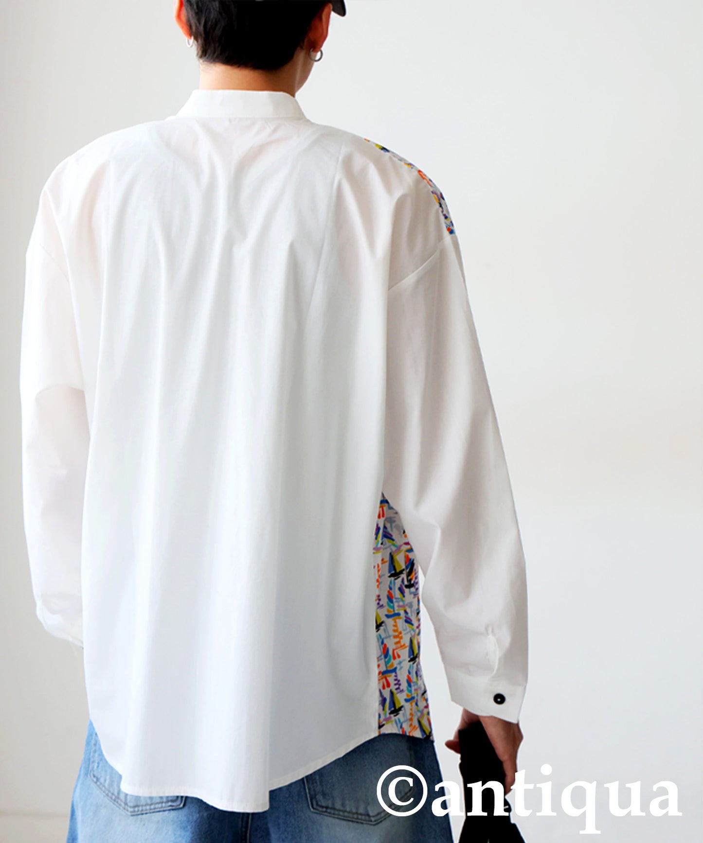 Men's Yacht Print Shirt