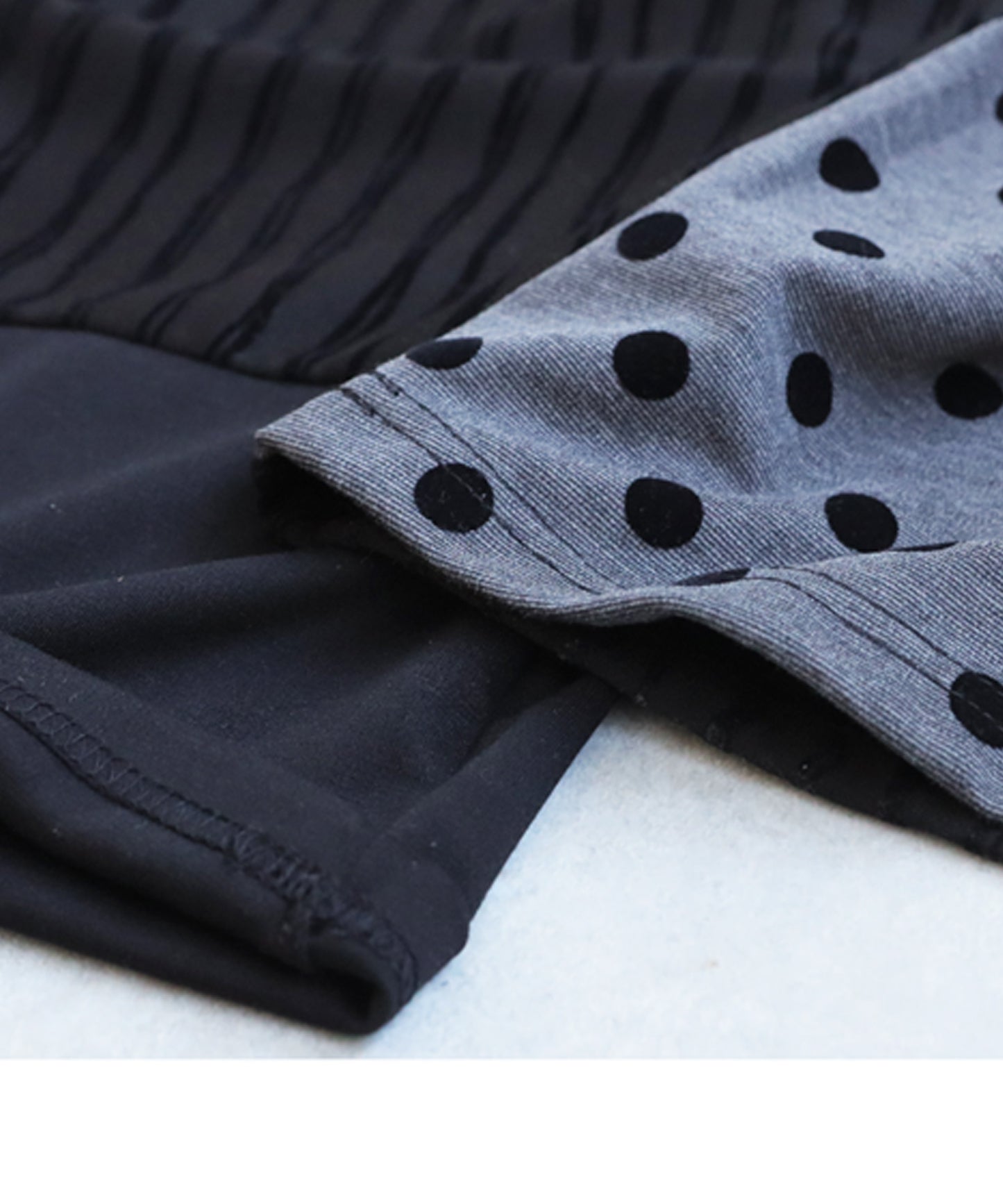 Dot And Stripe Wide Pants Men's