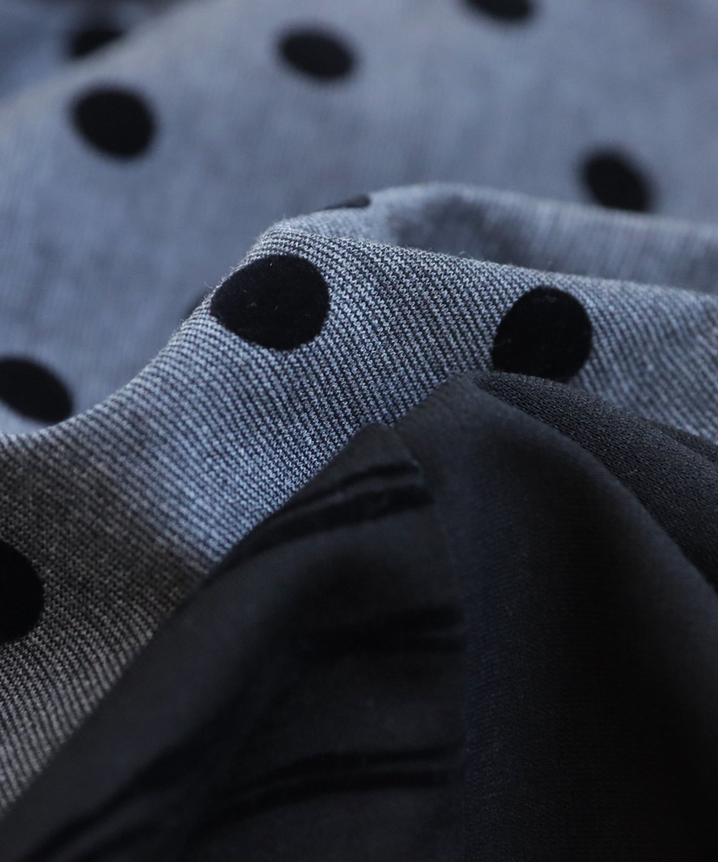 Dot And Stripe Switching Wide Pants Ladies