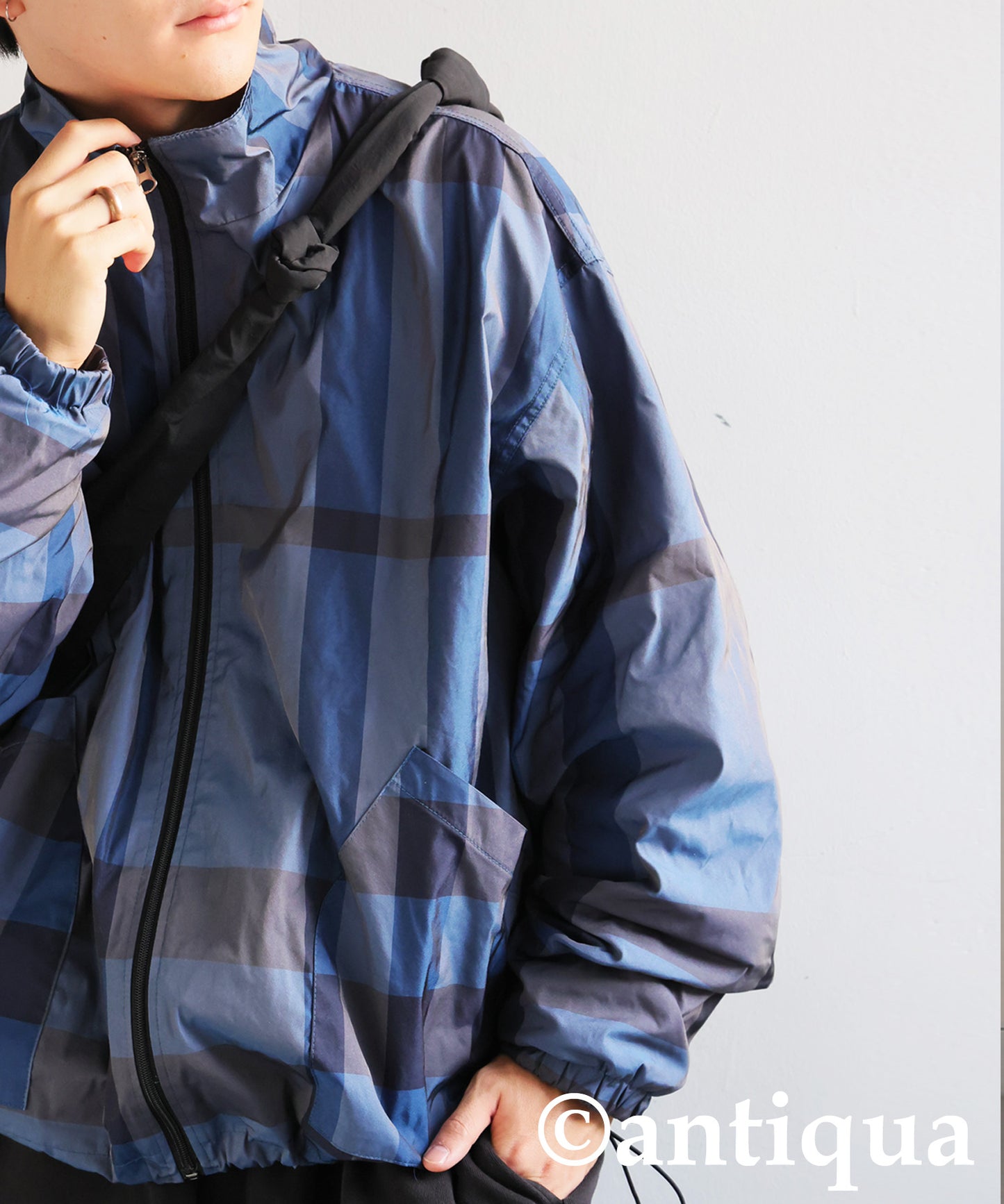 Checked buouson Men's