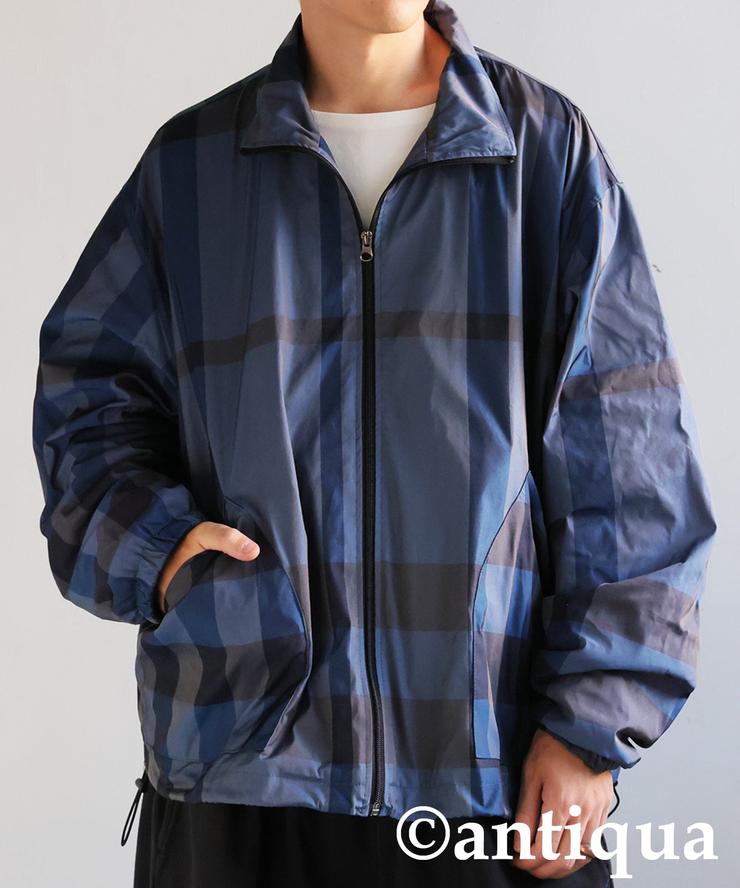 Checked buouson Men's
