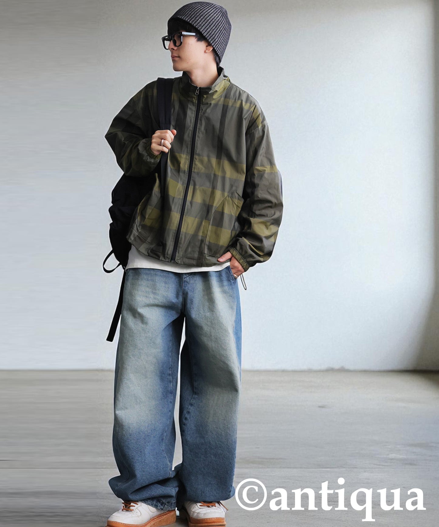 Checked buouson Men's