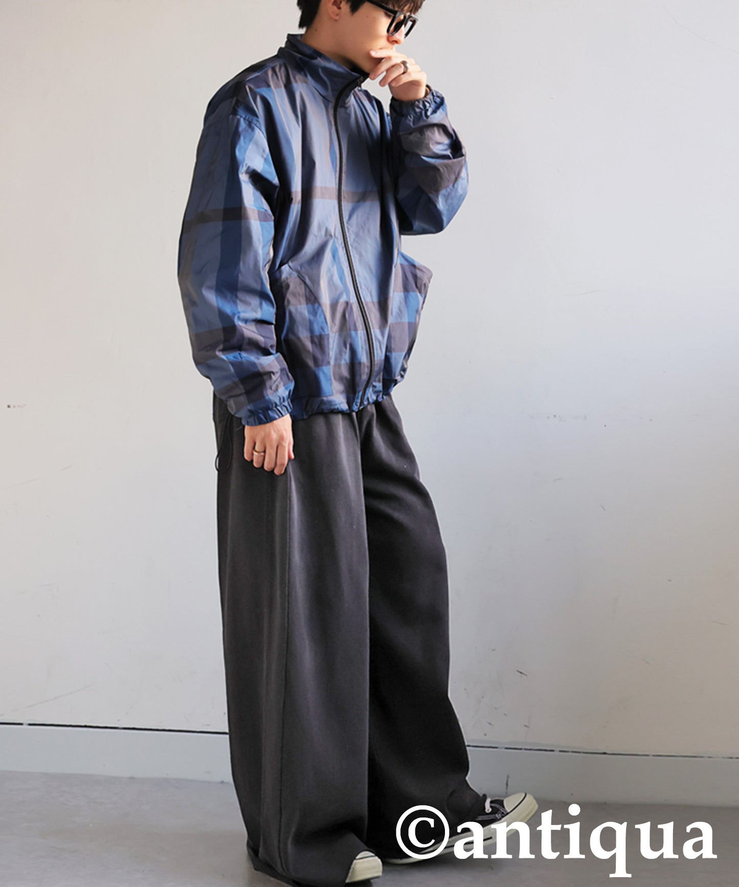 Checked buouson Men's