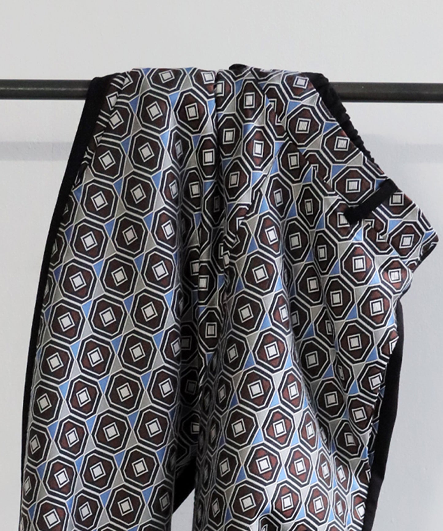 Geometric Patterned Easy Pants Men's