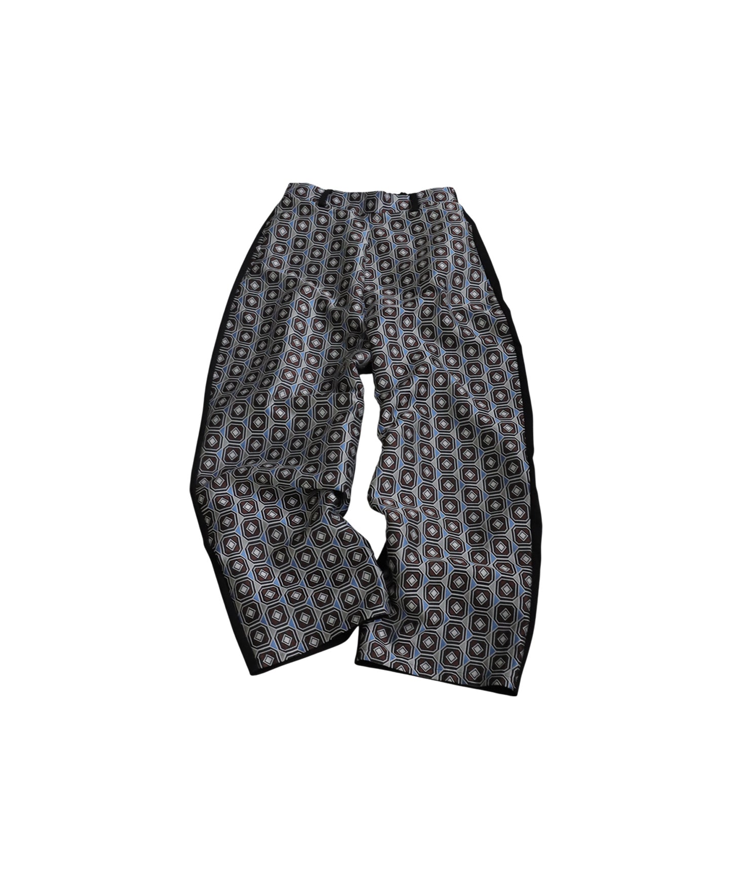 Geometric Patterned Easy Pants Ladies