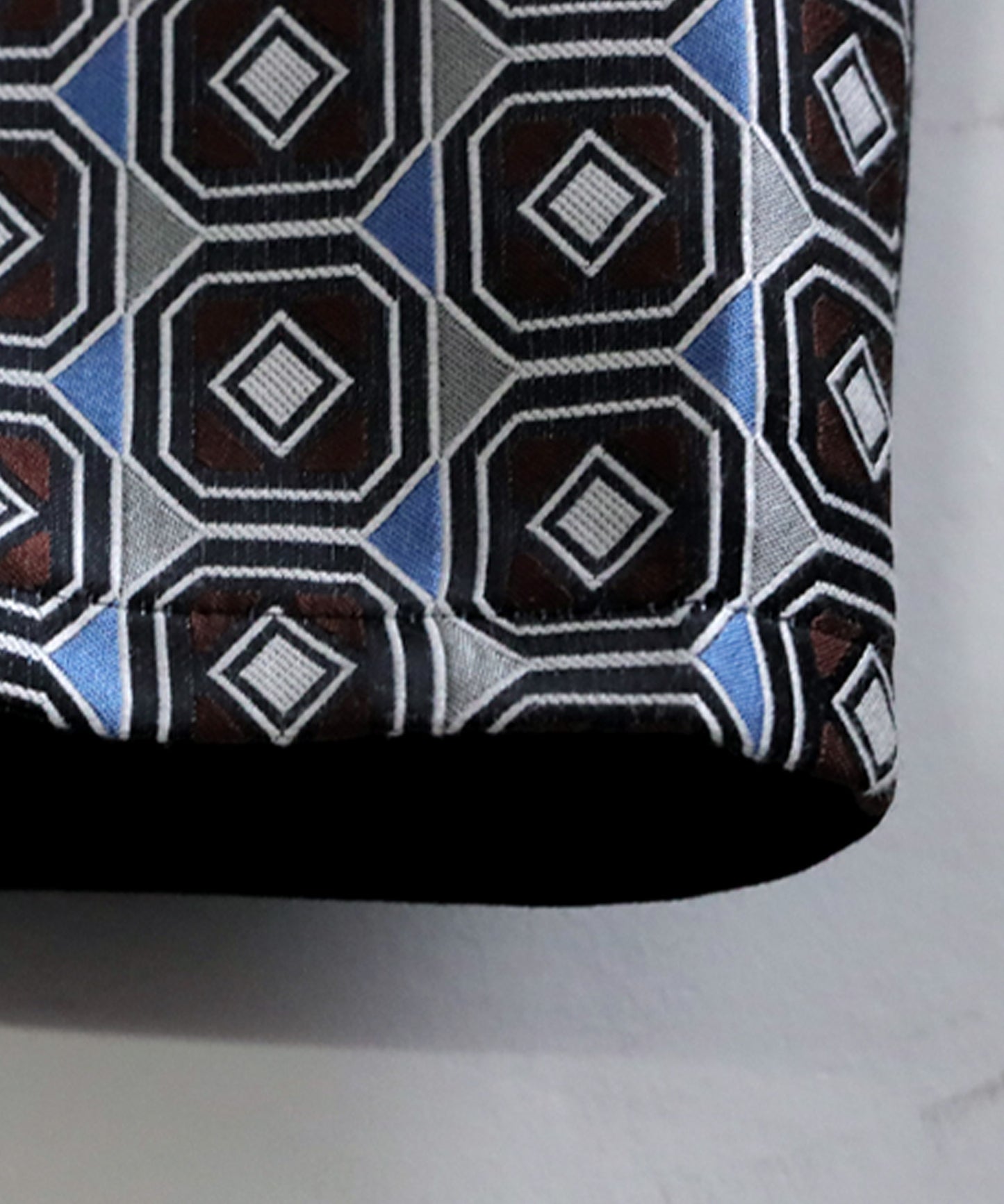 Geometric Patterned Easy Pants Men's