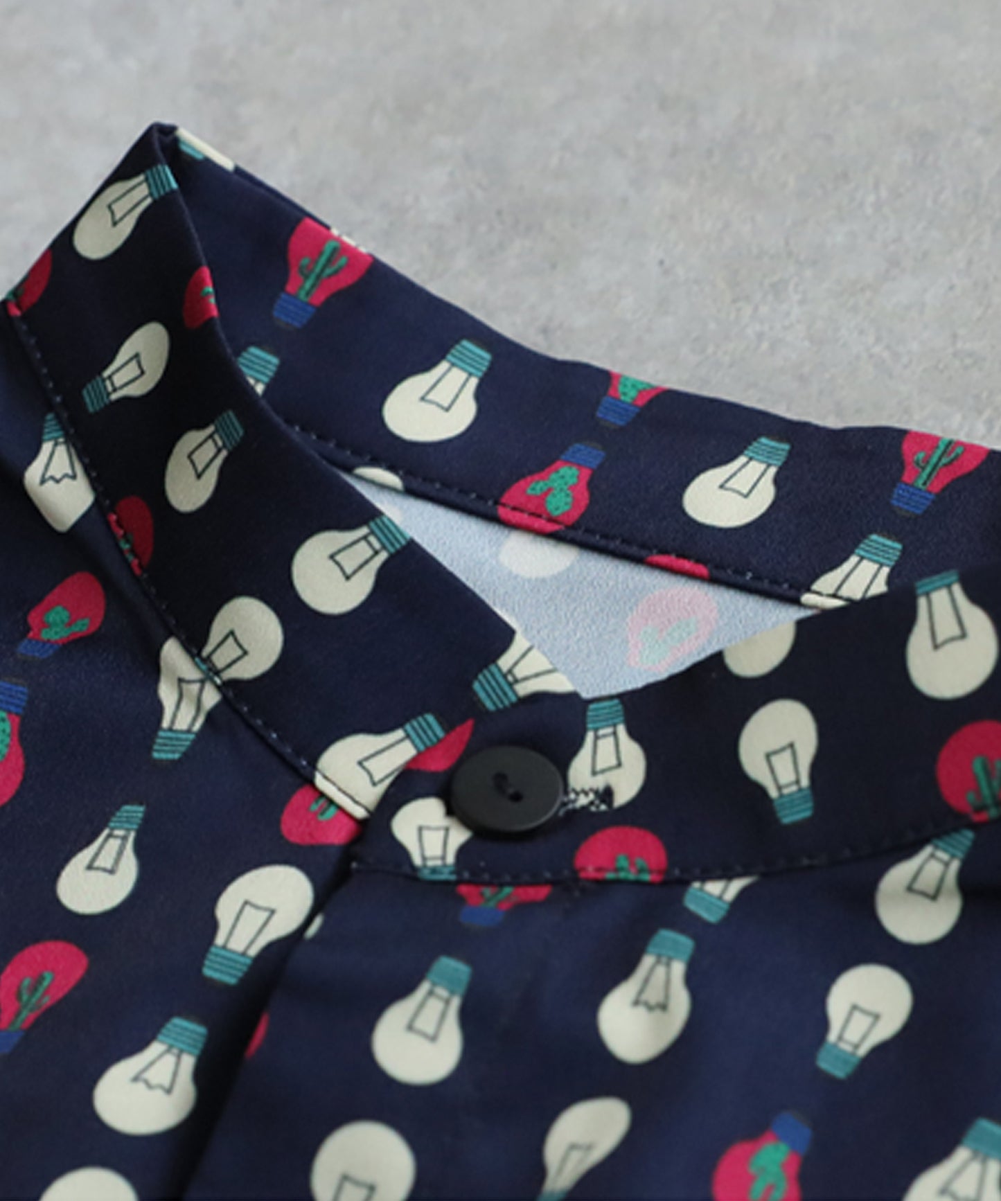 Ladies Light Bulb Print Shirt