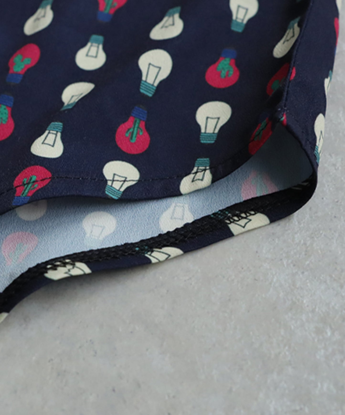 Men's Light Bulb Print Shirt