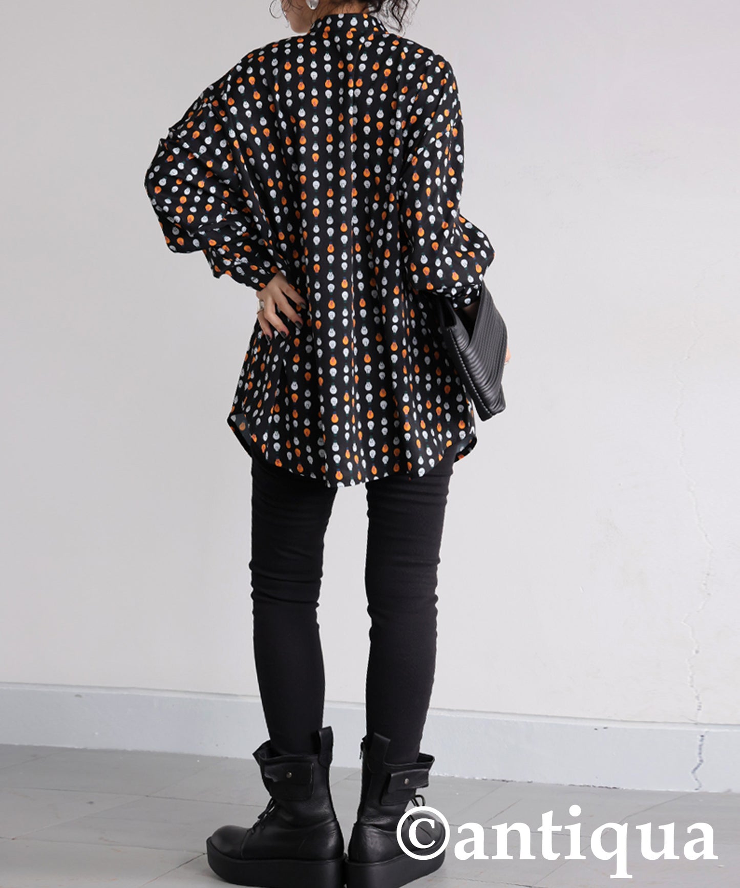 Ladies Light Bulb Print Shirt