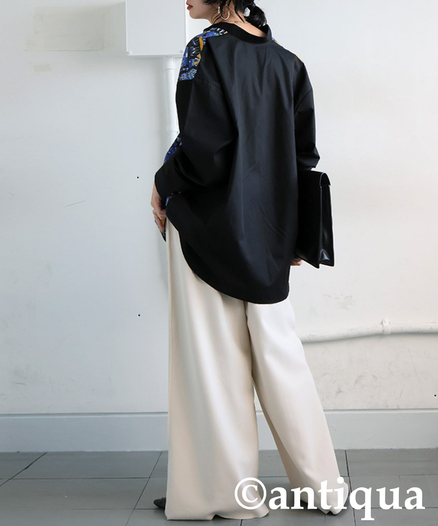 City Pattern Switch Shirt Ladies