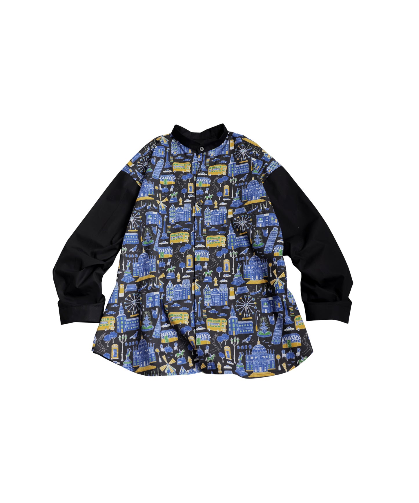 City Pattern Switch Shirt Men's