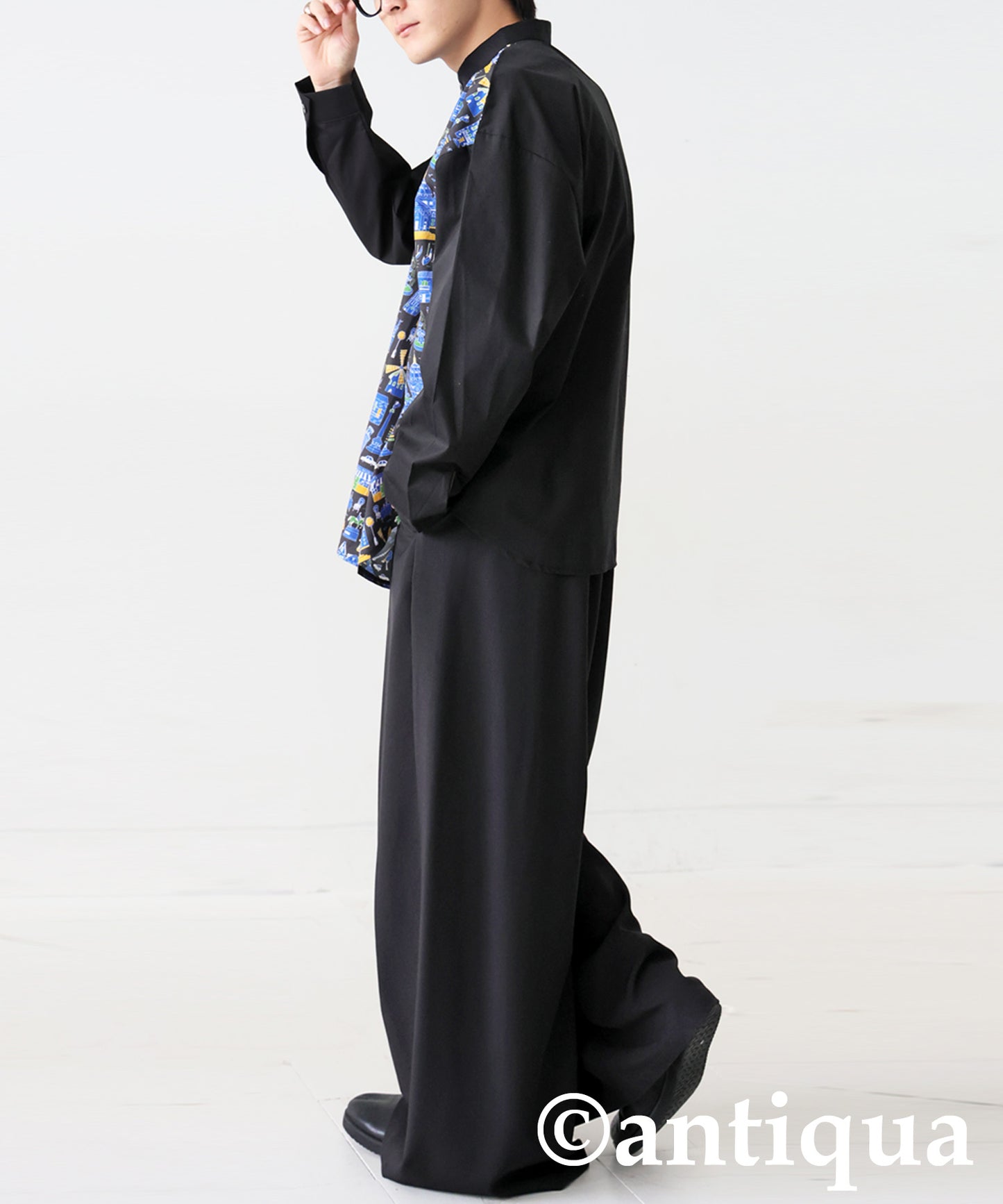 City Pattern Switch Shirt Men's