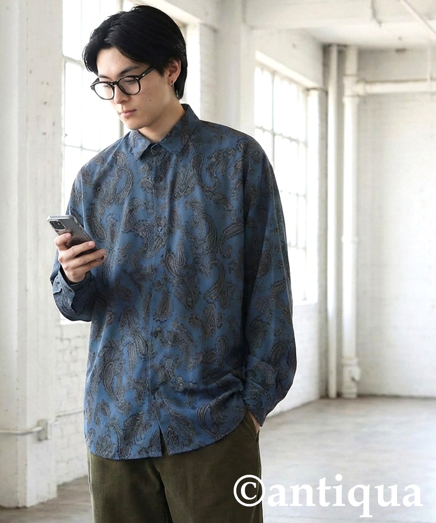 Paisley Shirt Men's