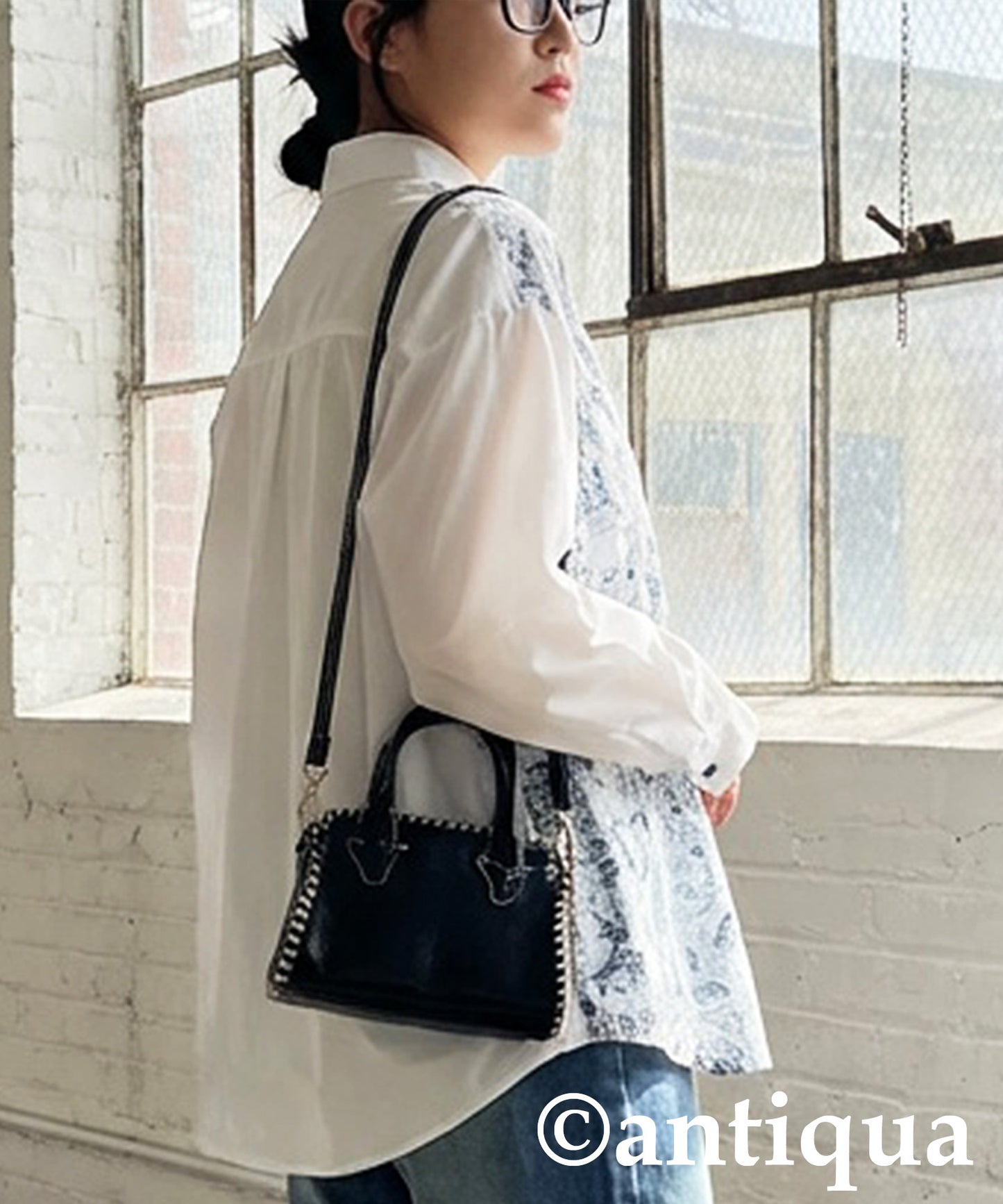 Art Print Shirt Ladies