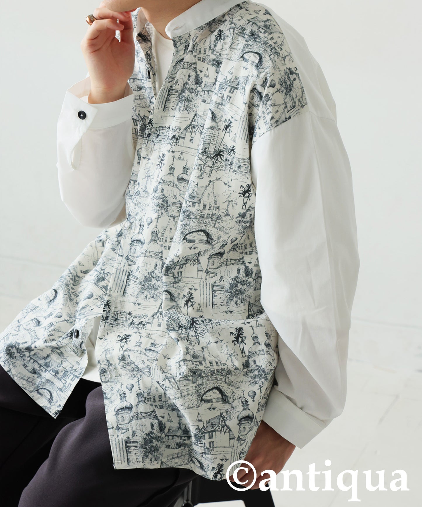 Art Print Shirt Men's