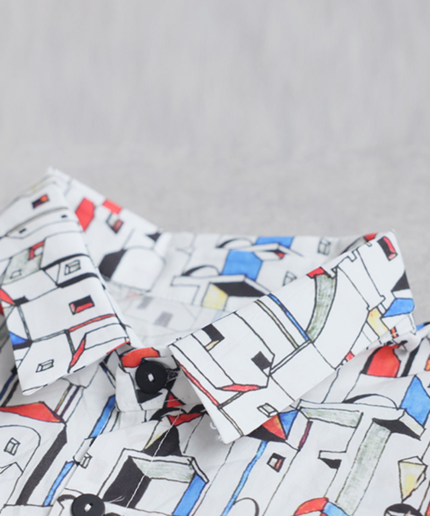 City Print Shirt Men's