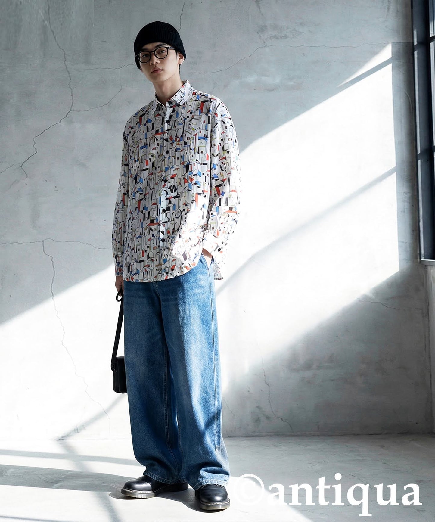 City Print Shirt Men's