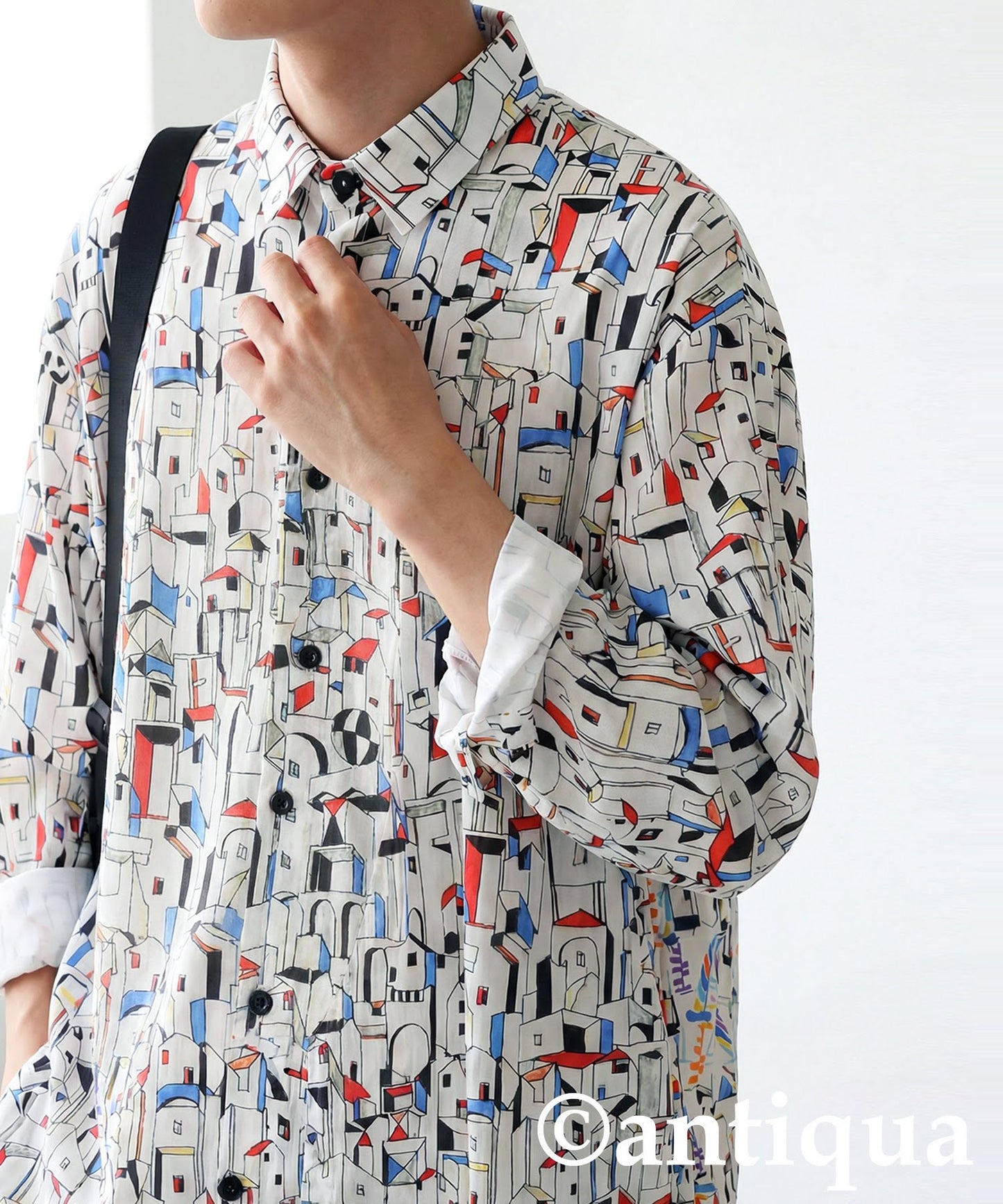 City Print Shirt Men's