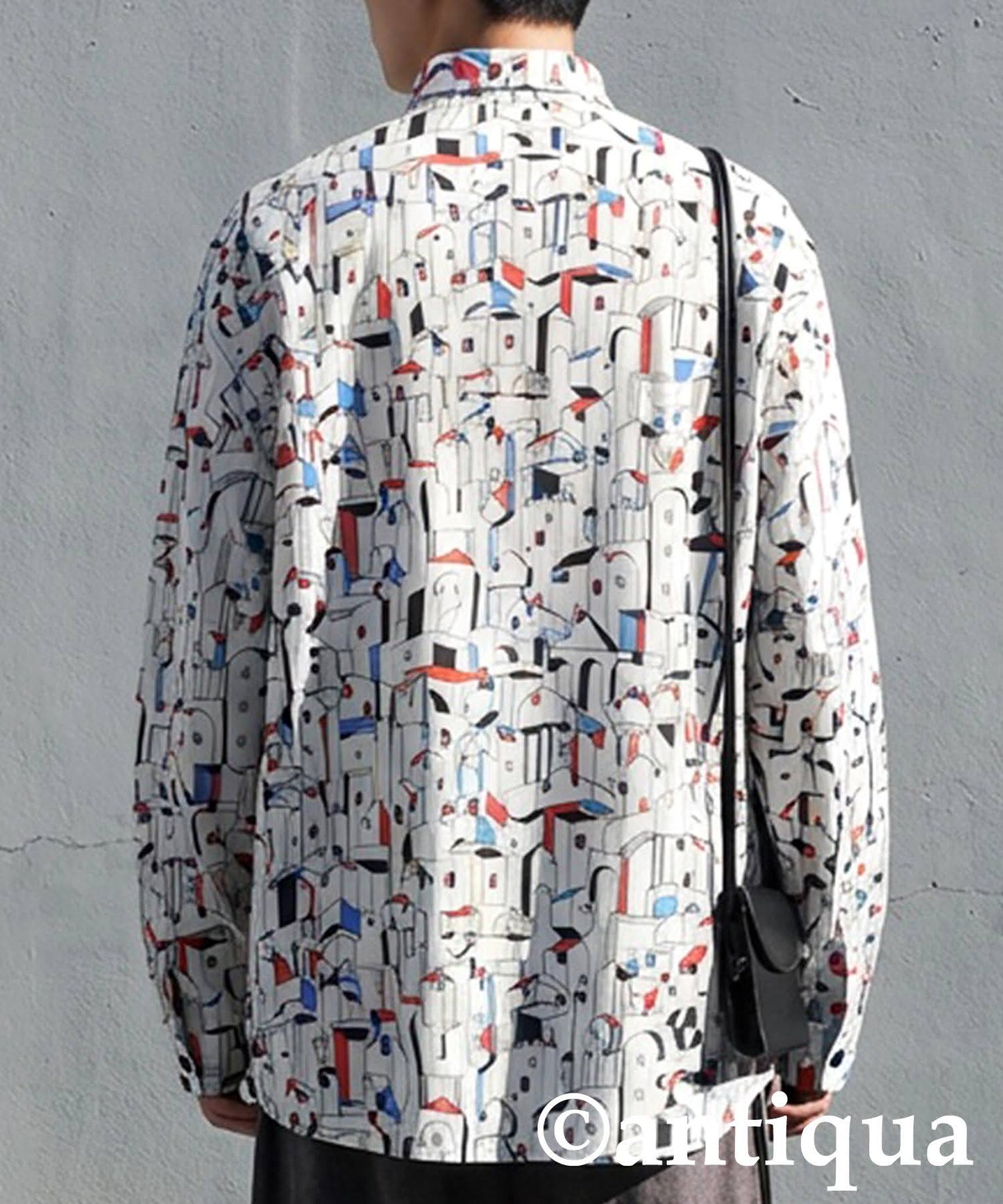 City Print Shirt Men's