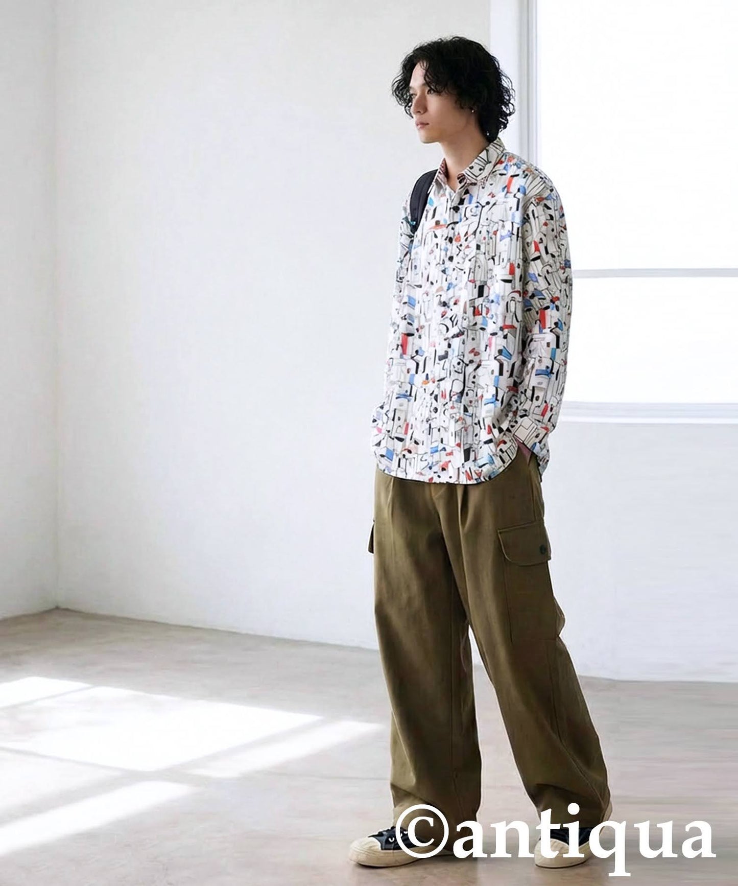 City Print Shirt Men's