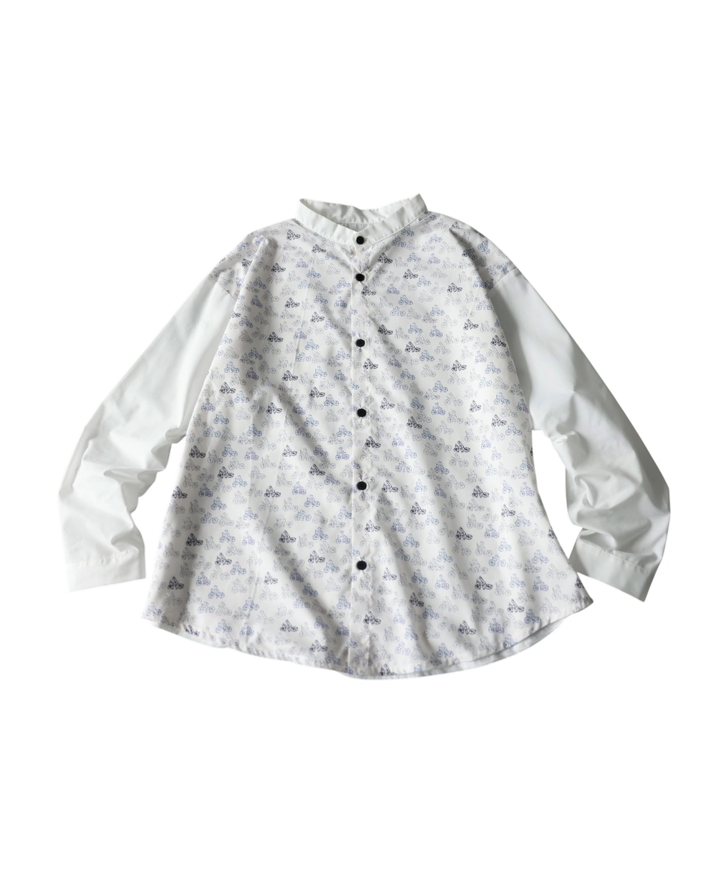Bicycle Pattern Shirt Ladies
