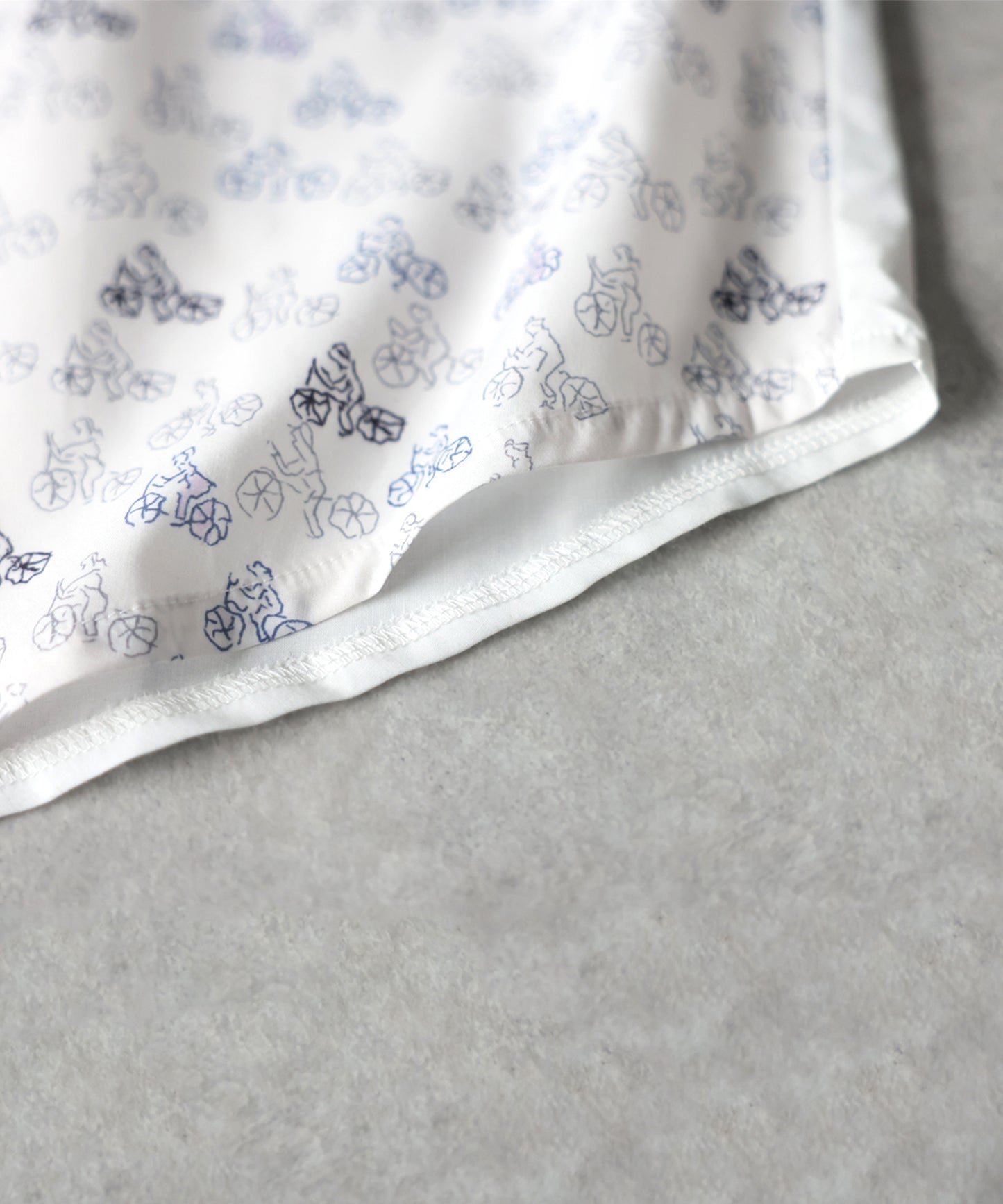 Bicycle Pattern Shirt Men’s