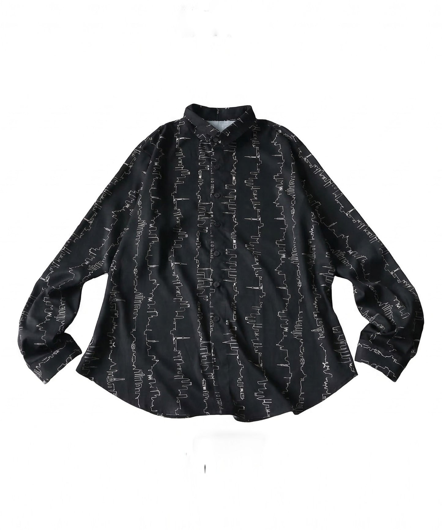 Pattern Long-Sleeved Shirt Men’s