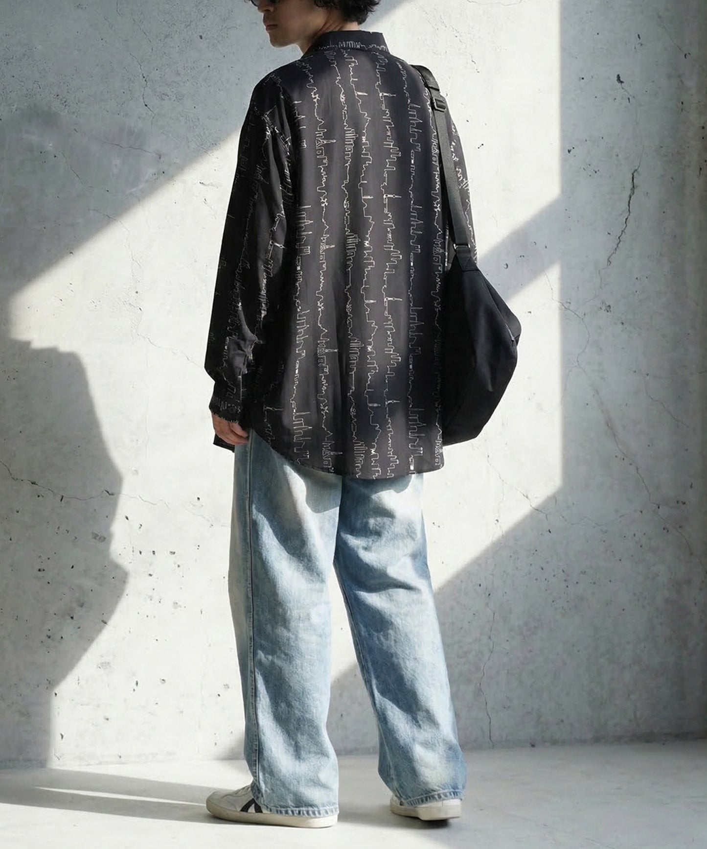 Pattern Long-Sleeved Shirt Men’s