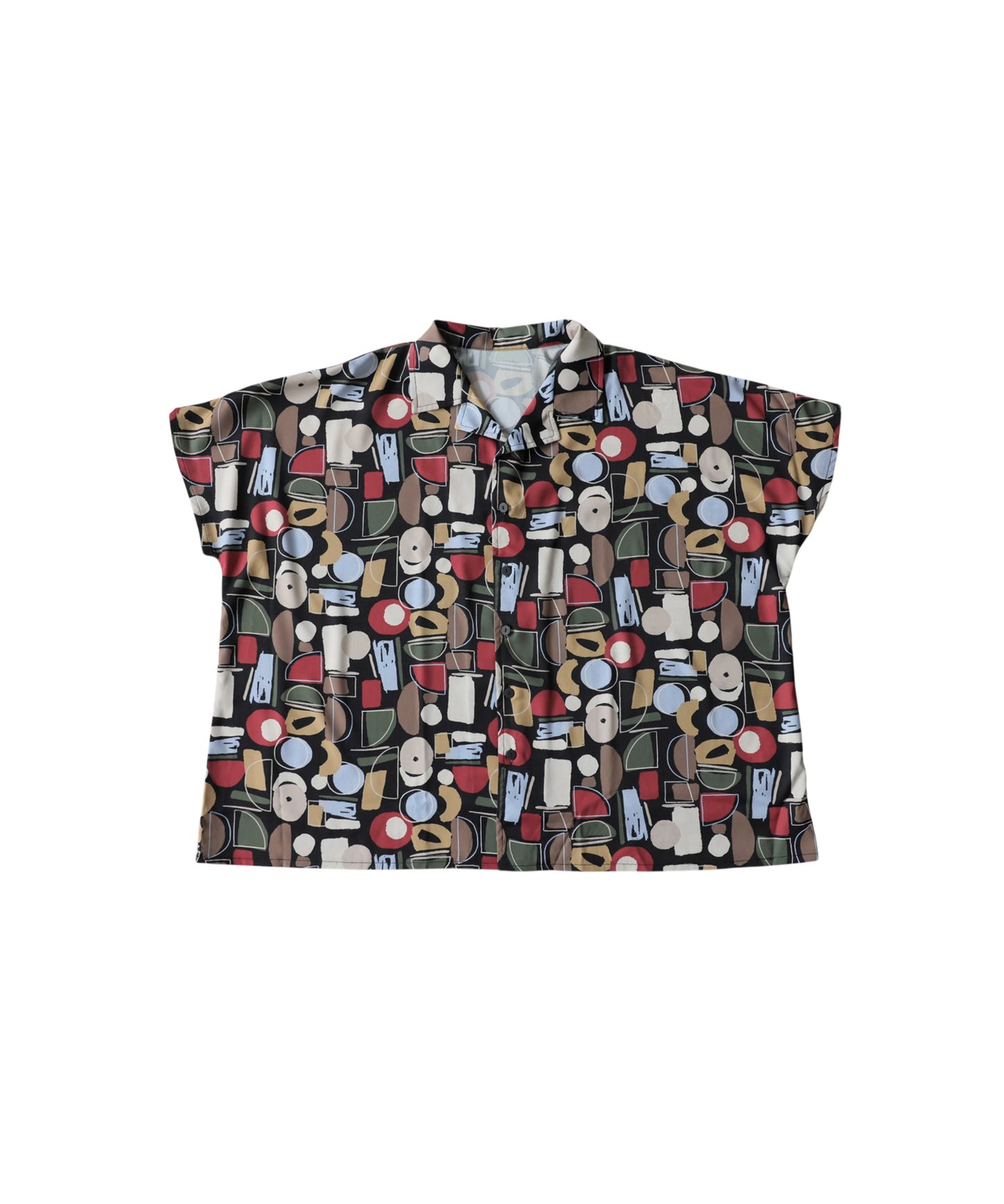 Geometric Pattern Shirt Ladies