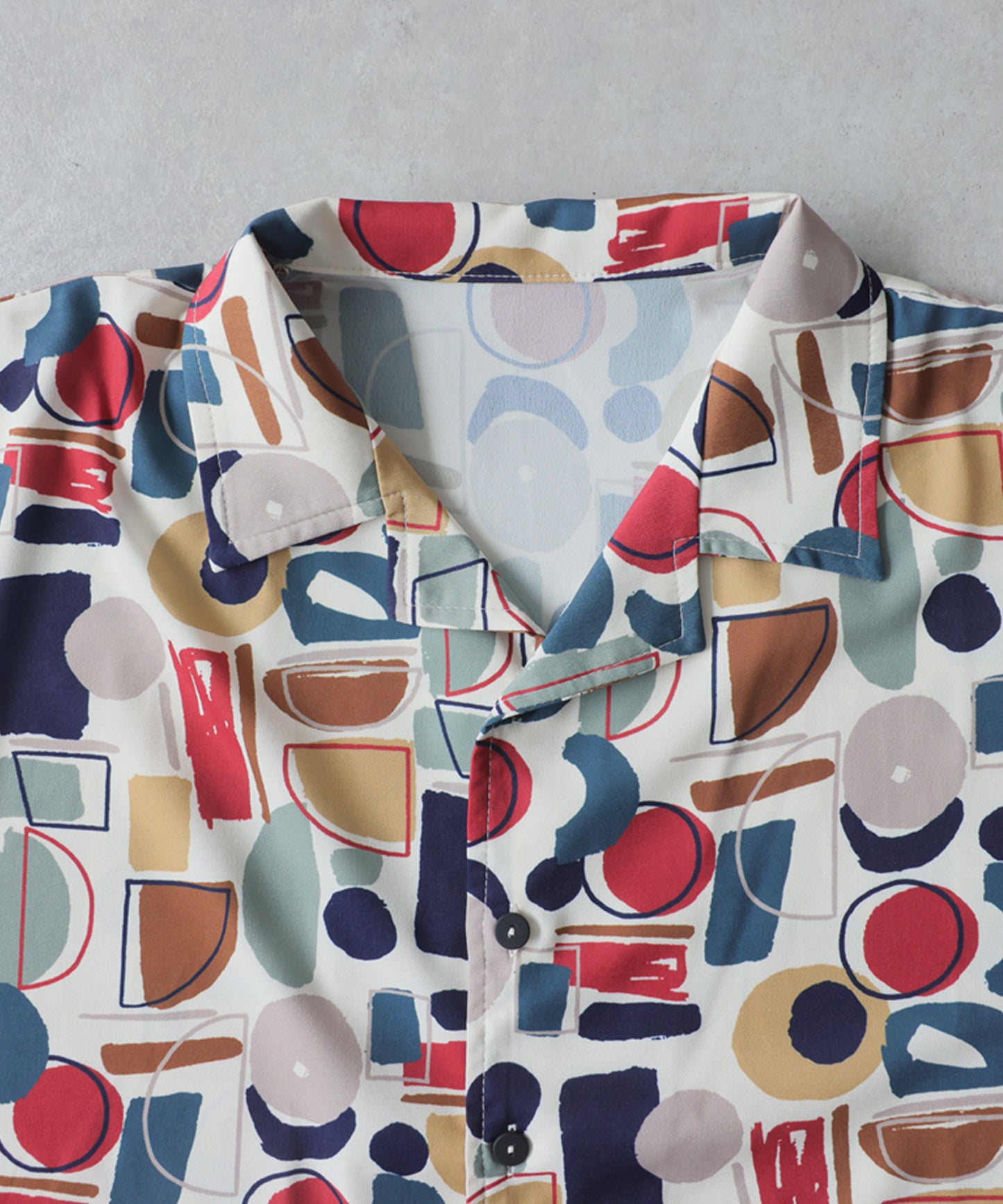 Geometric Pattern Shirt Men’s