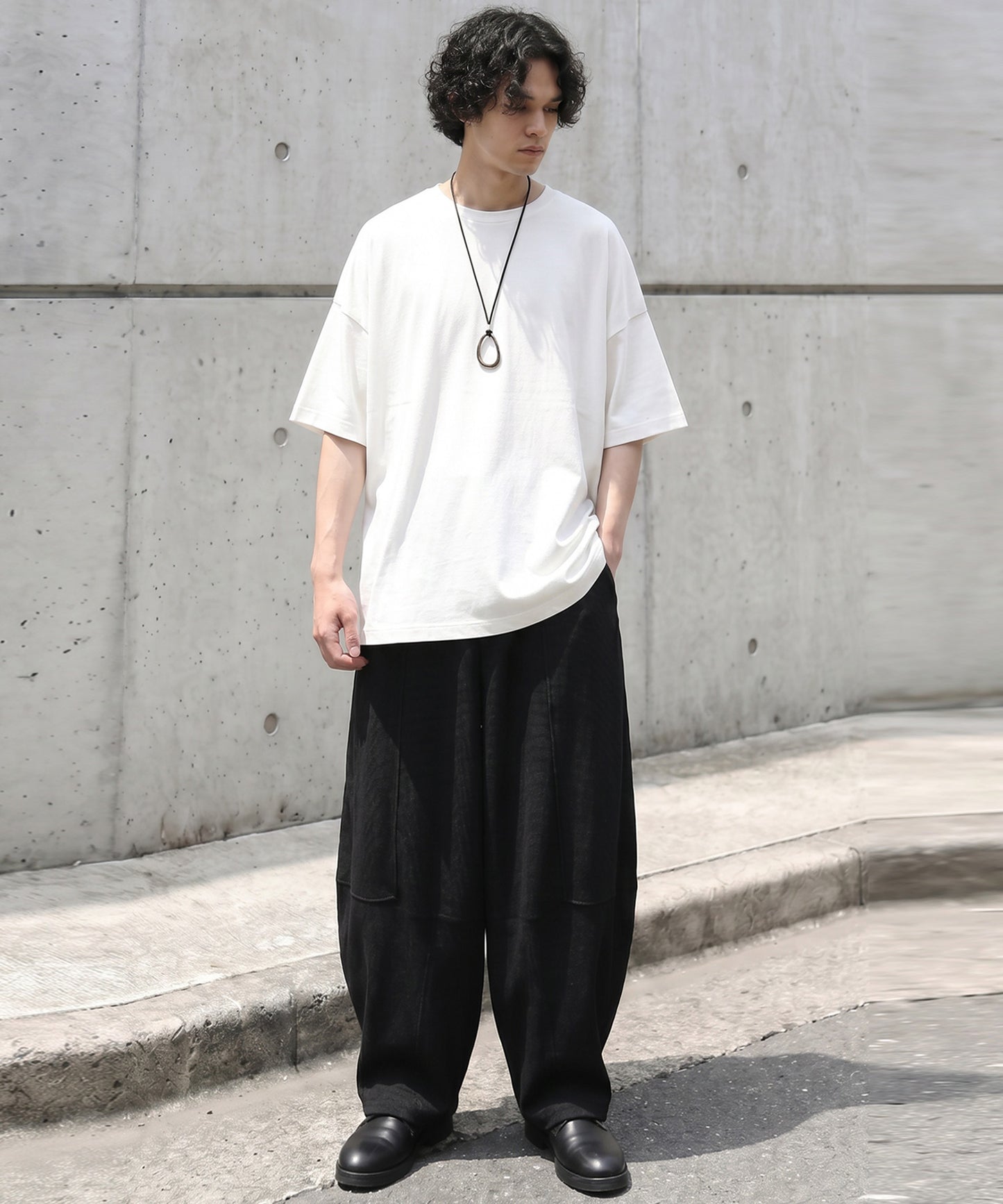Waffle Balloon Easy Pants Men’s