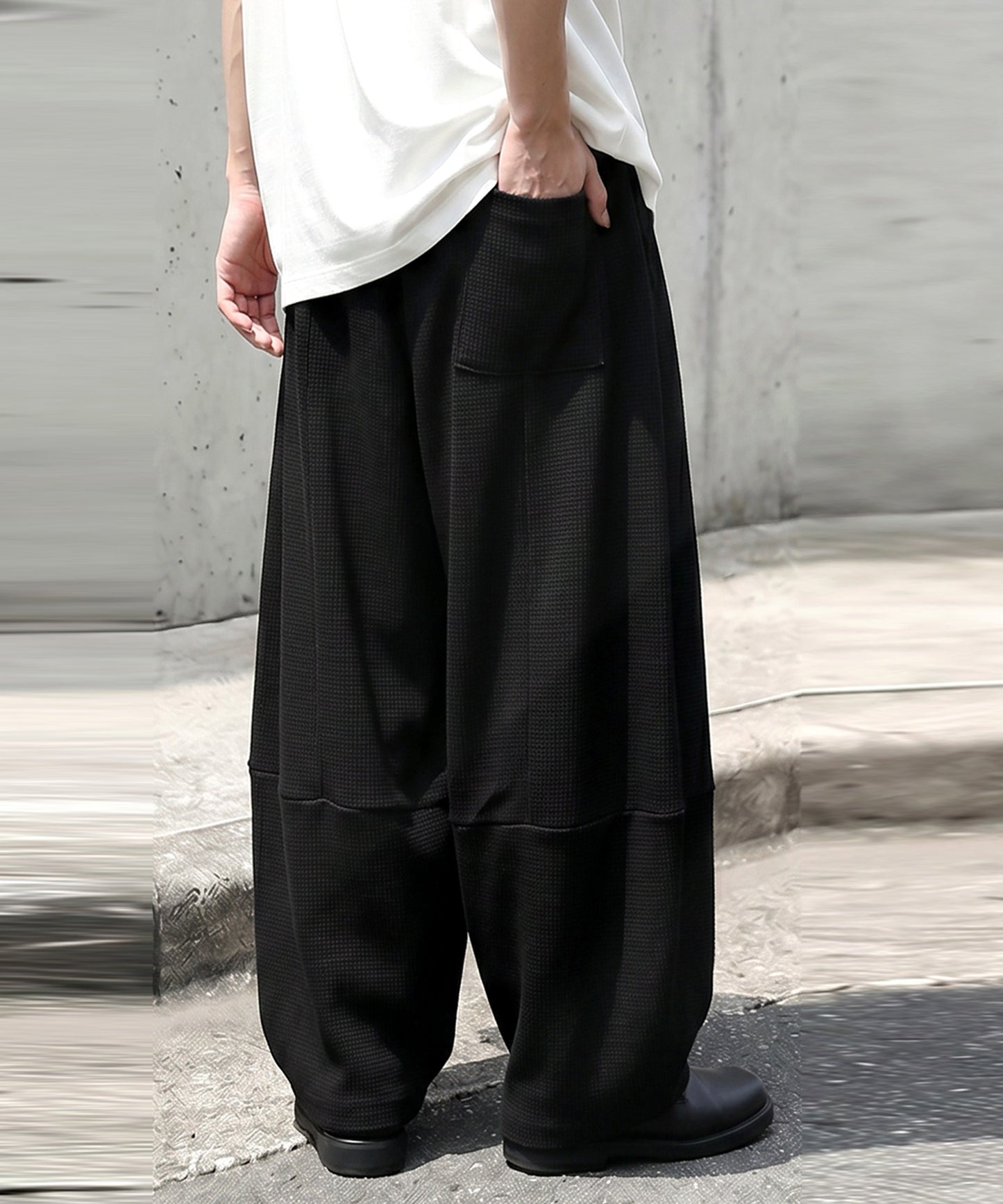 Waffle Balloon Easy Pants Men’s