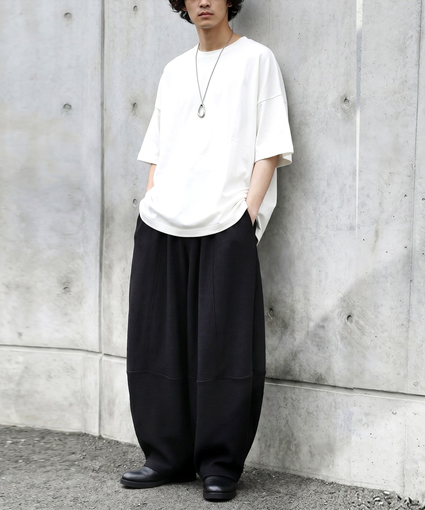 Waffle Balloon Easy Pants Men’s