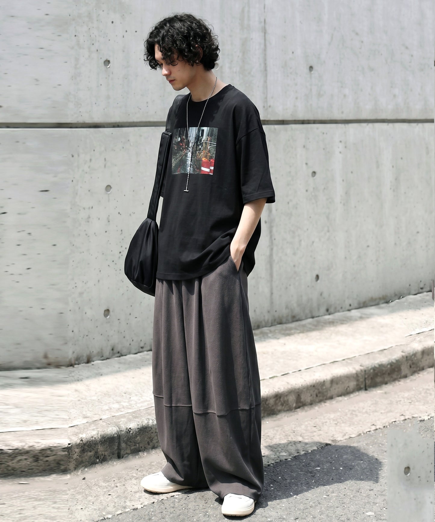 Waffle Balloon Easy Pants Men’s