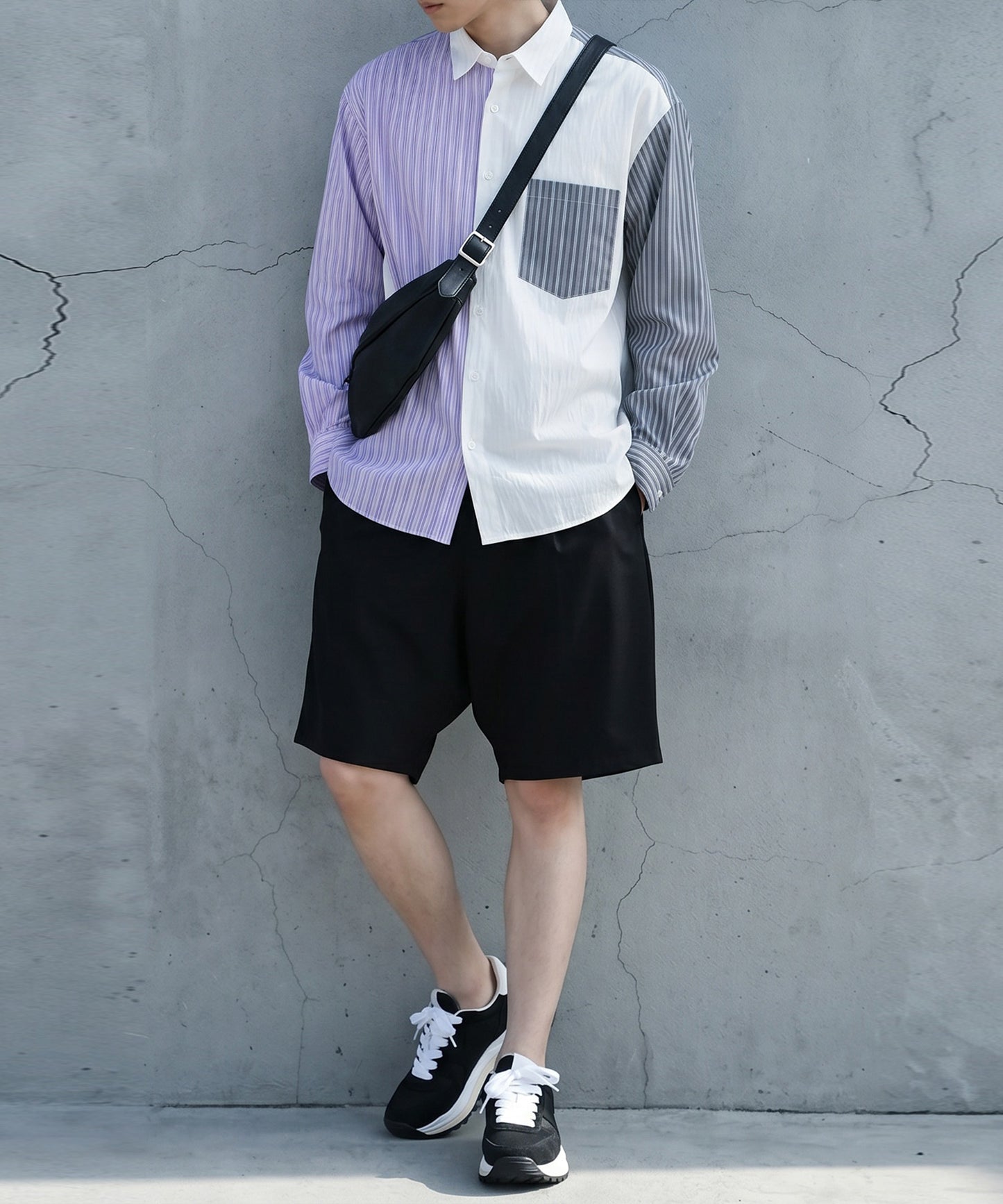 Half-Width Harem Pants Men’s